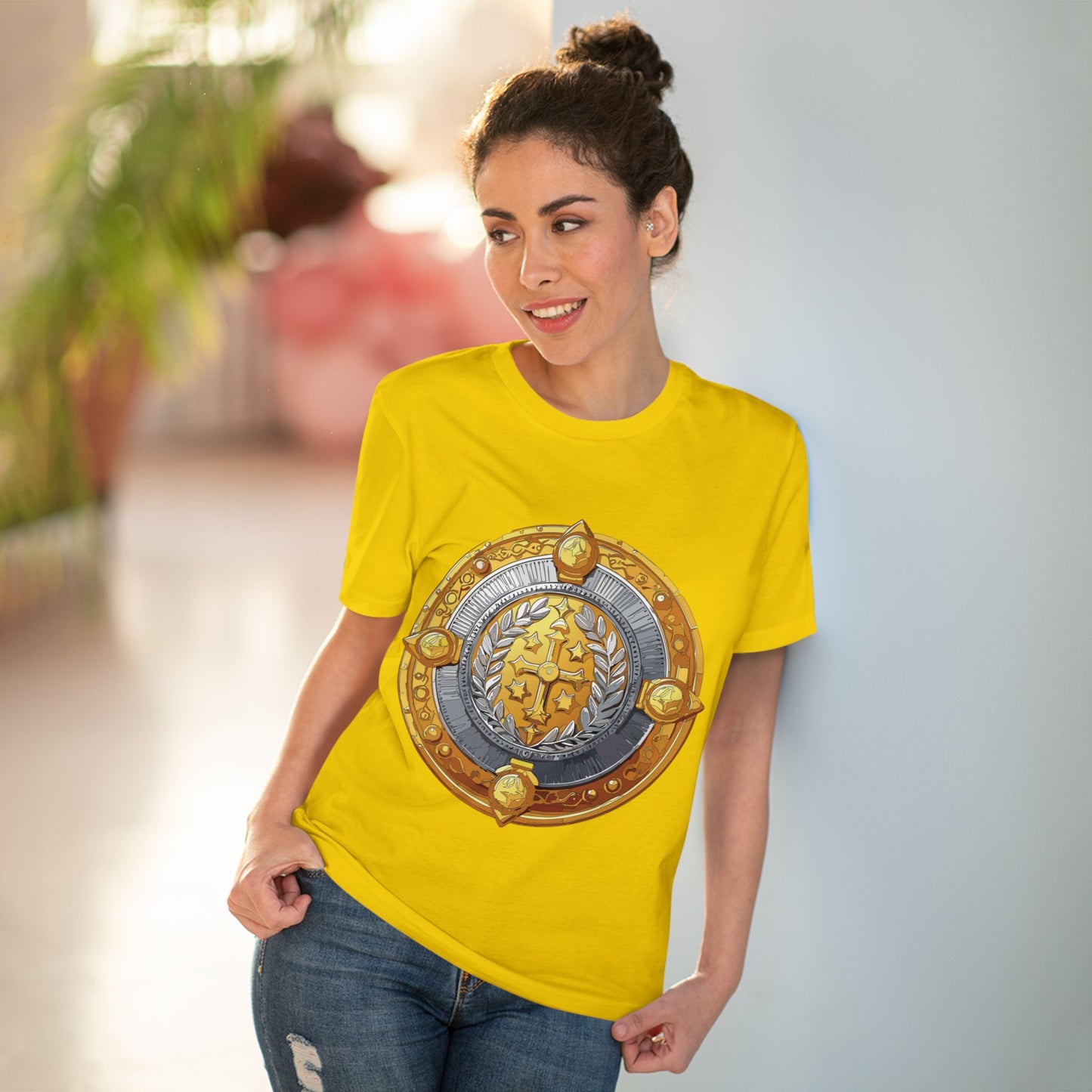 Organic T-shirt with Coin