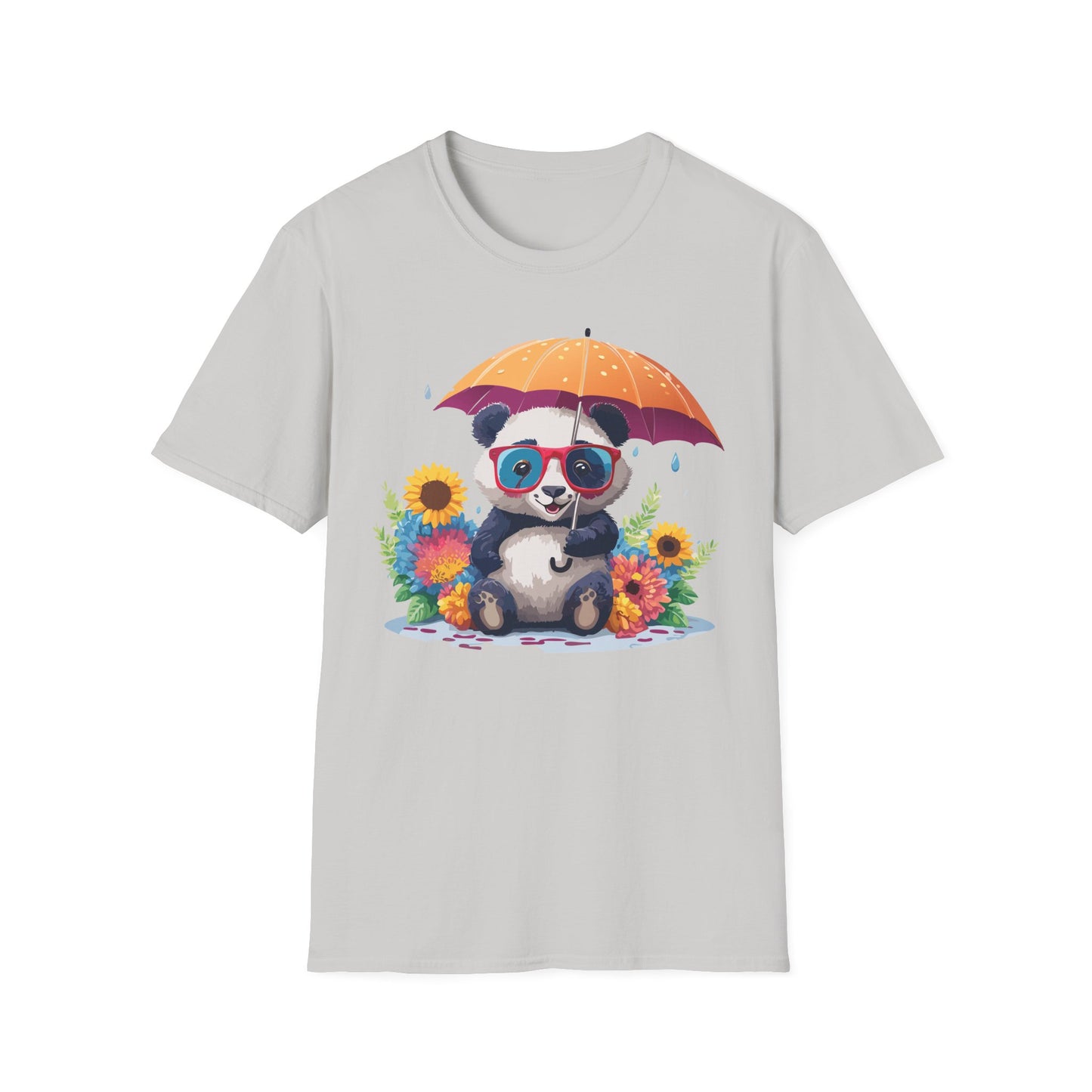 Panda Shirt, T Shirt with Panda, Animal Shirt, Tee Shirt with Animals