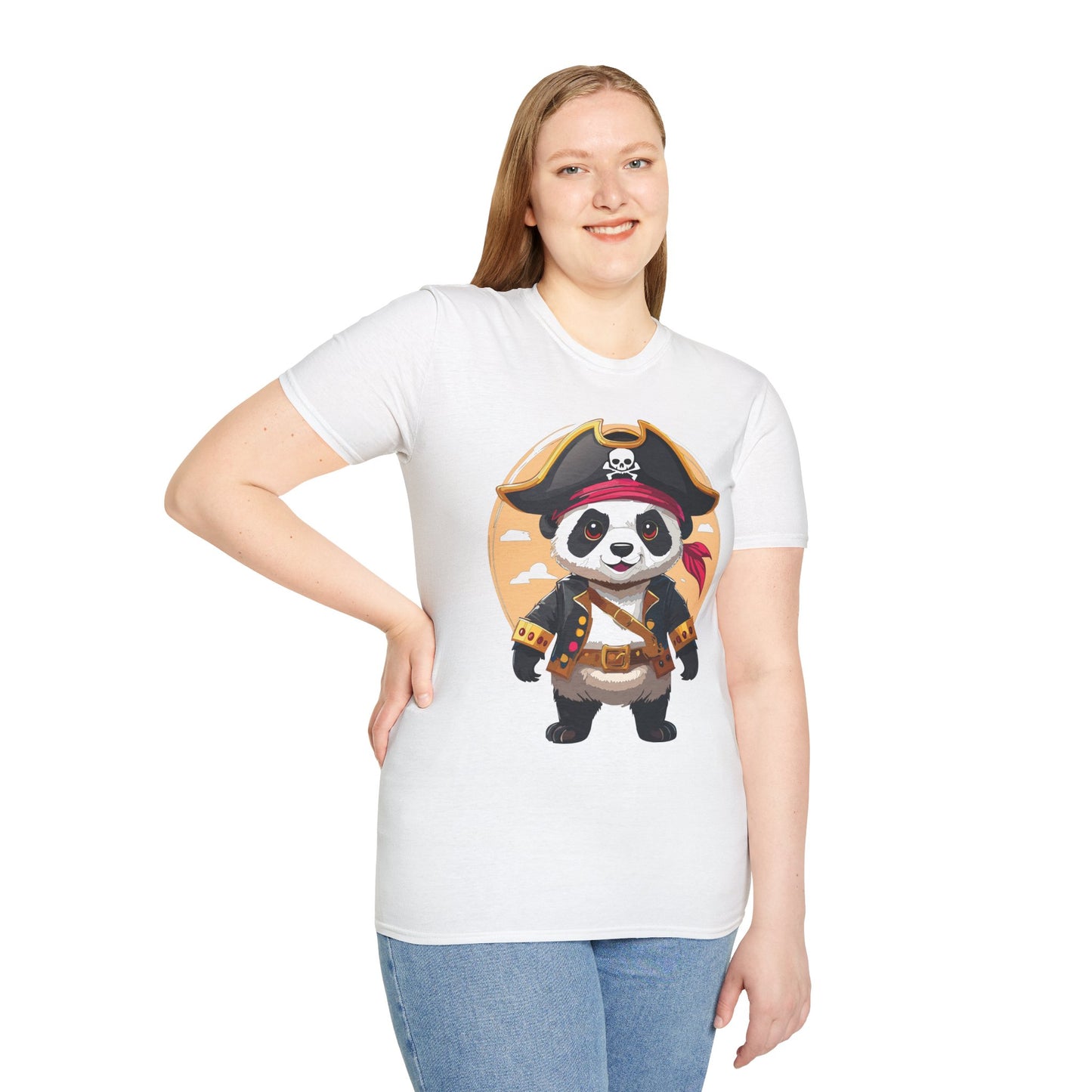 Panda Shirt, T Shirt with Panda, Animal Shirt, Tee Shirt with Animals