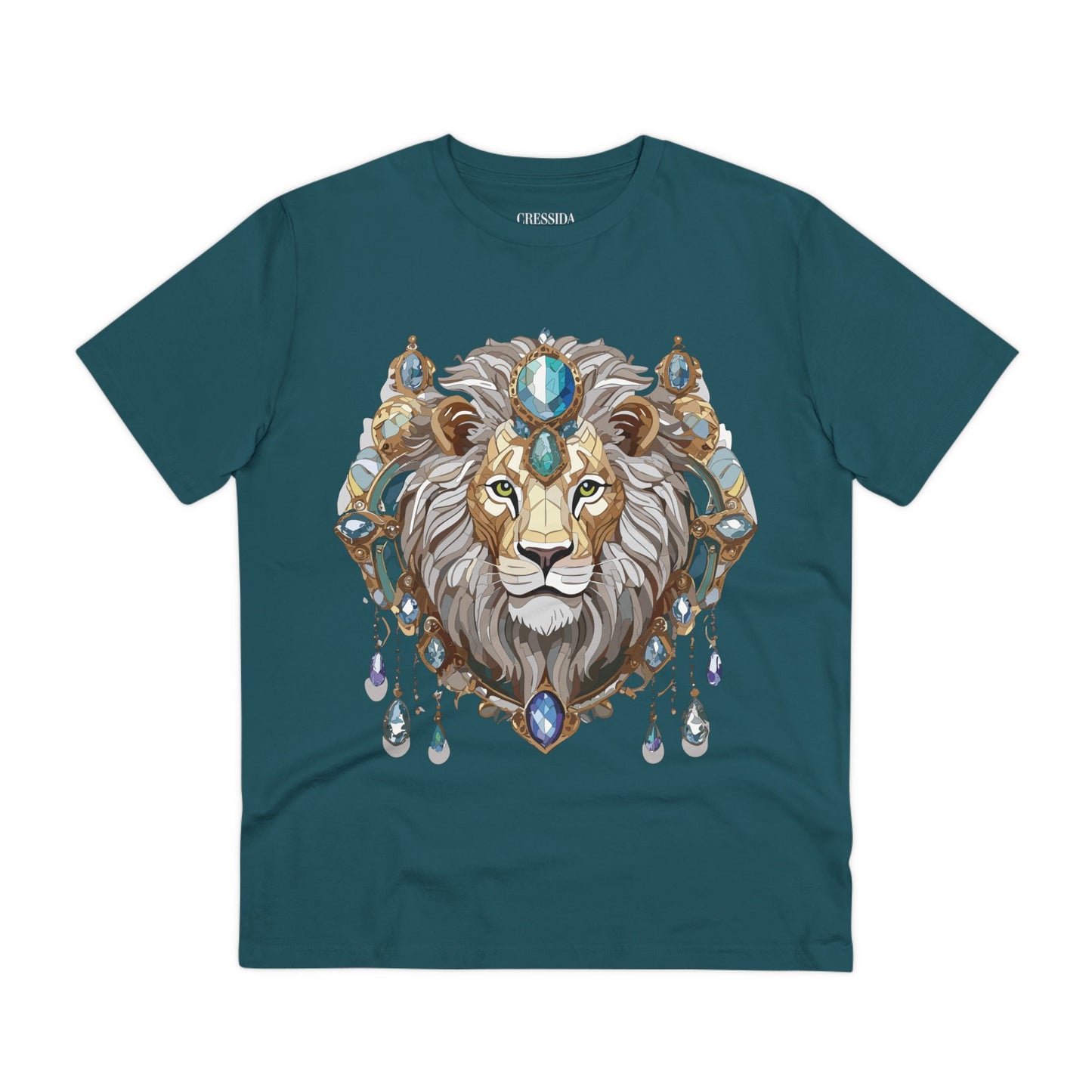 Organic T-shirt with Animals - Lion