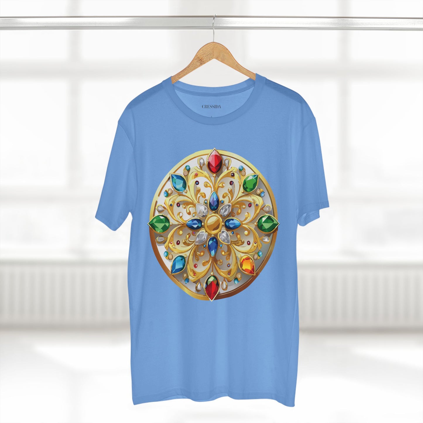 Medallion Shirt, Shirt with Medallion, Tee Shirt with Medal