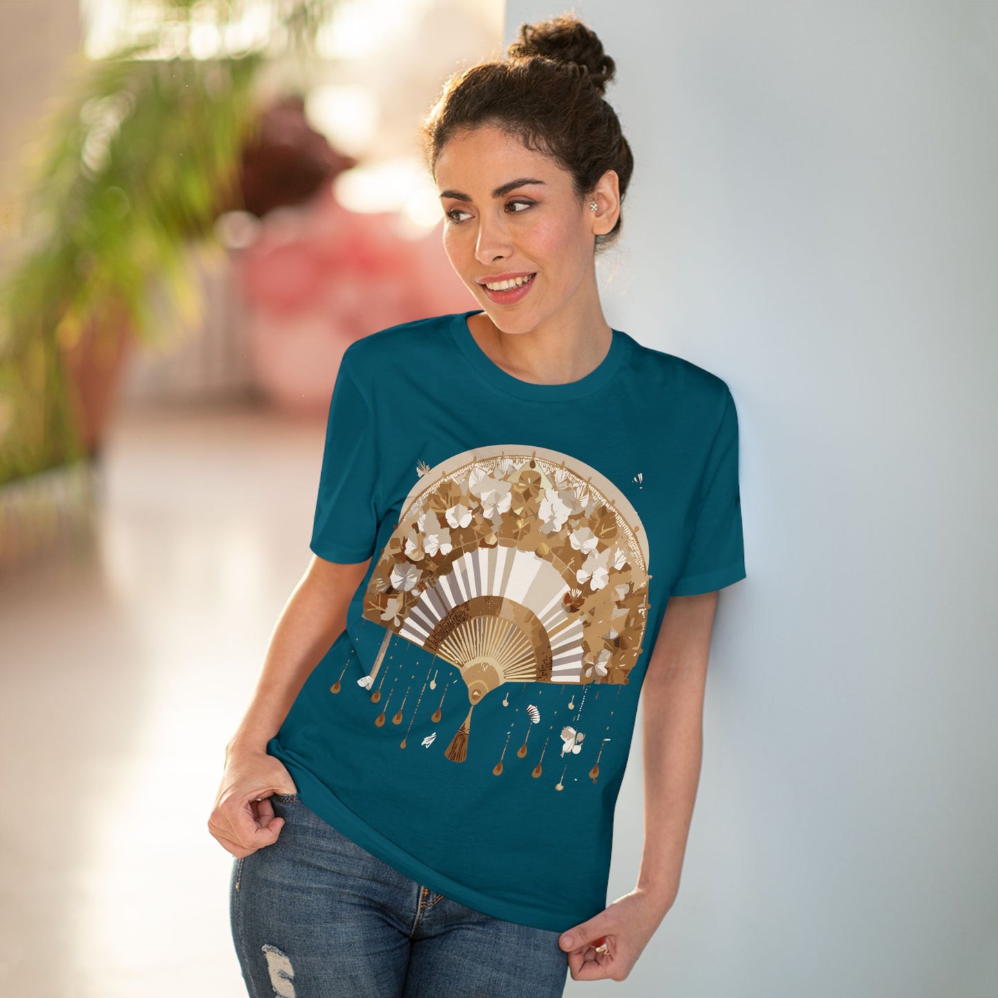 Organic T-shirt with Fan