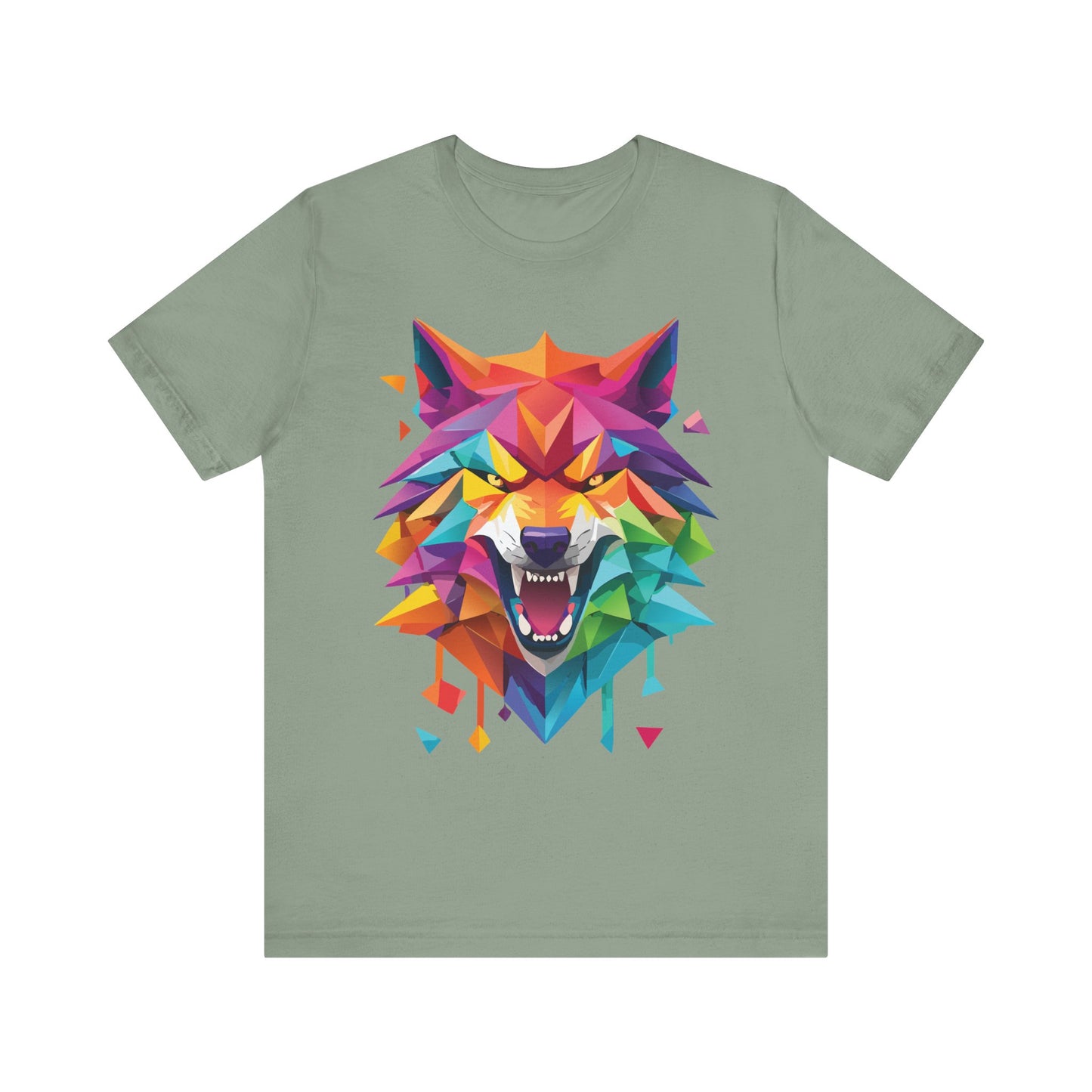 Unisex Animal Shirt, Tee Shirt with Animals, Art Design Tee Shirt, Wild Animals Shirt
