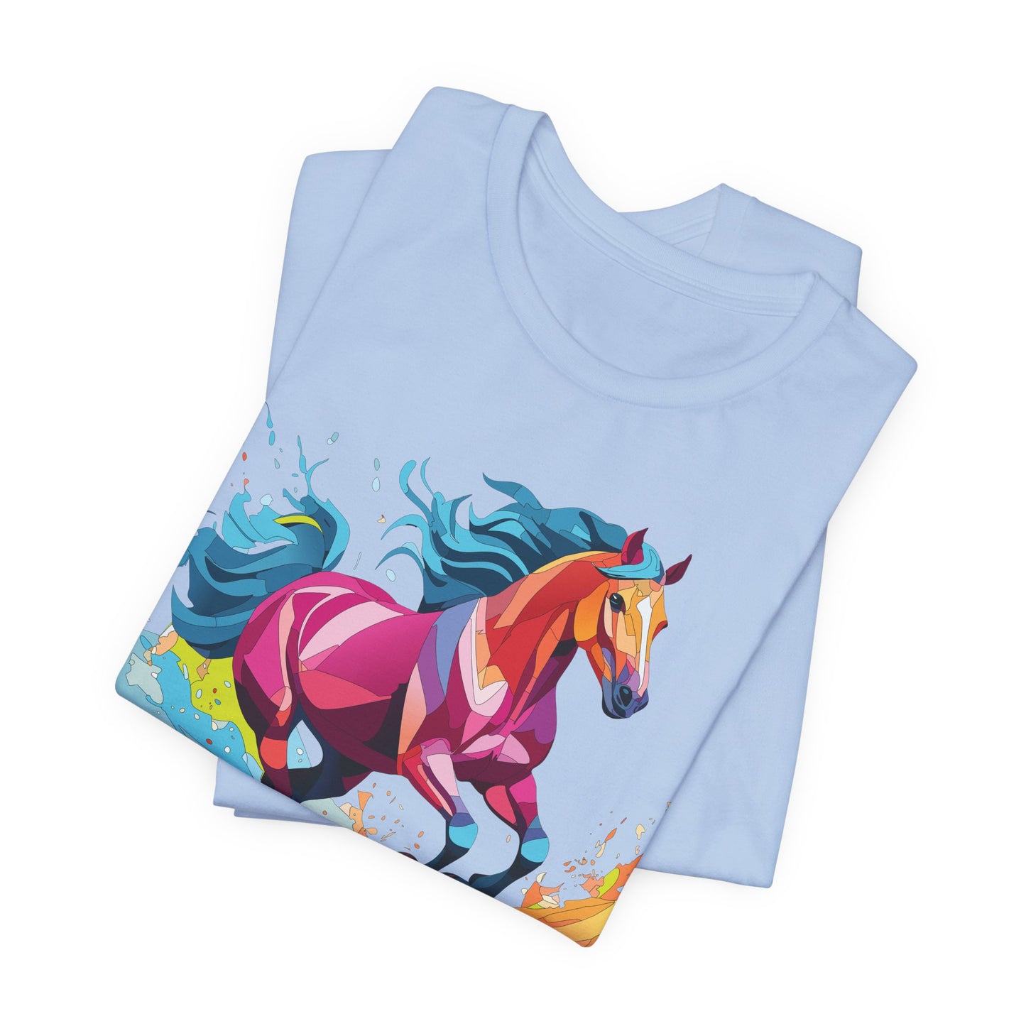 Unisex Animal Shirt, Tee Shirt with Animals, Art Design Tee Shirt, Wild Animals Shirt
