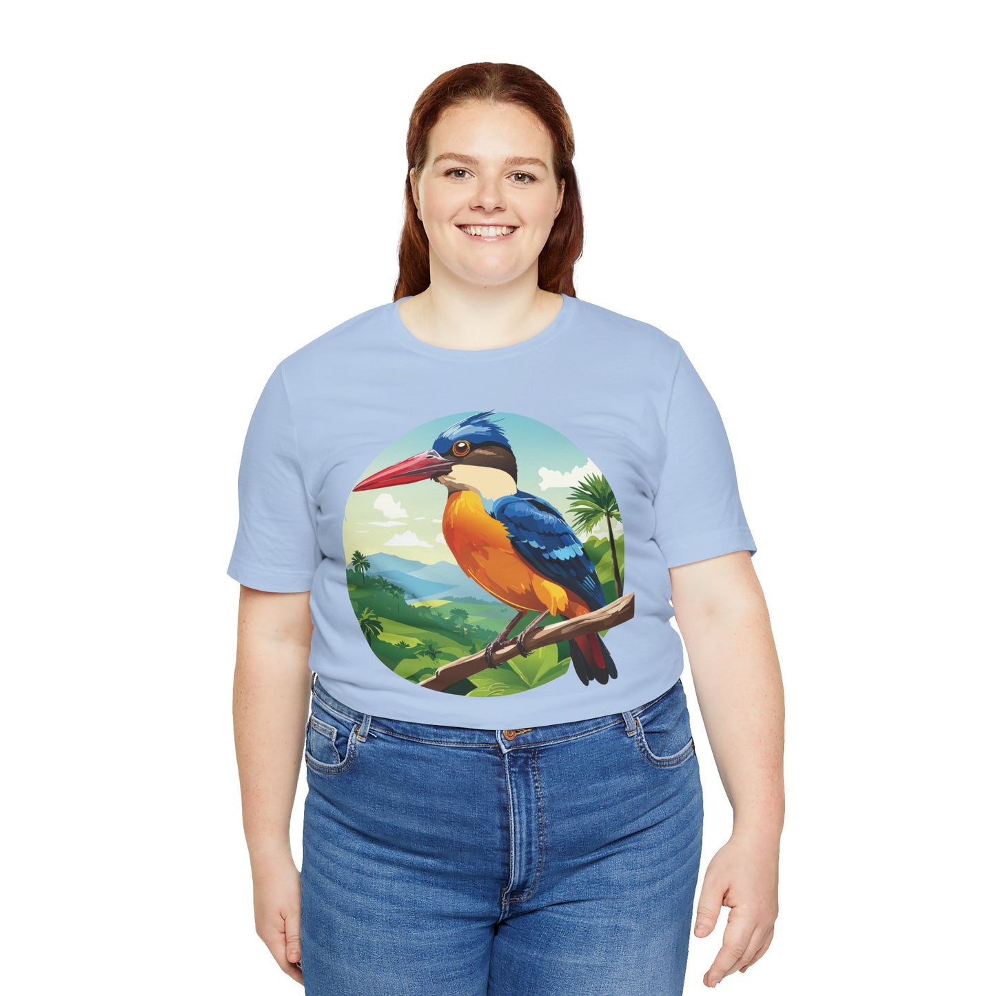 Unisex Animal Shirt, Tee Shirt with Animals, Art Design Tee Shirt, Wild Animals Shirt