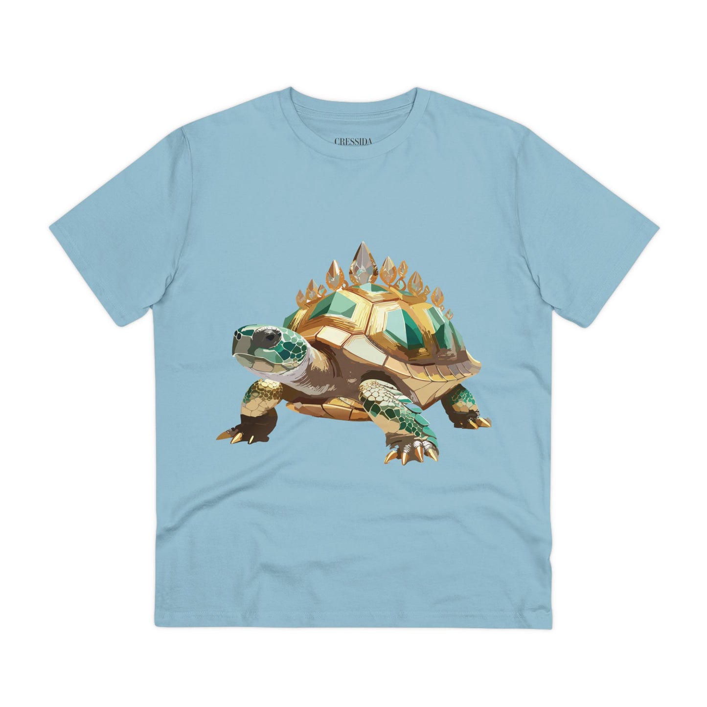 Organic T-shirt with Animals - Turtle