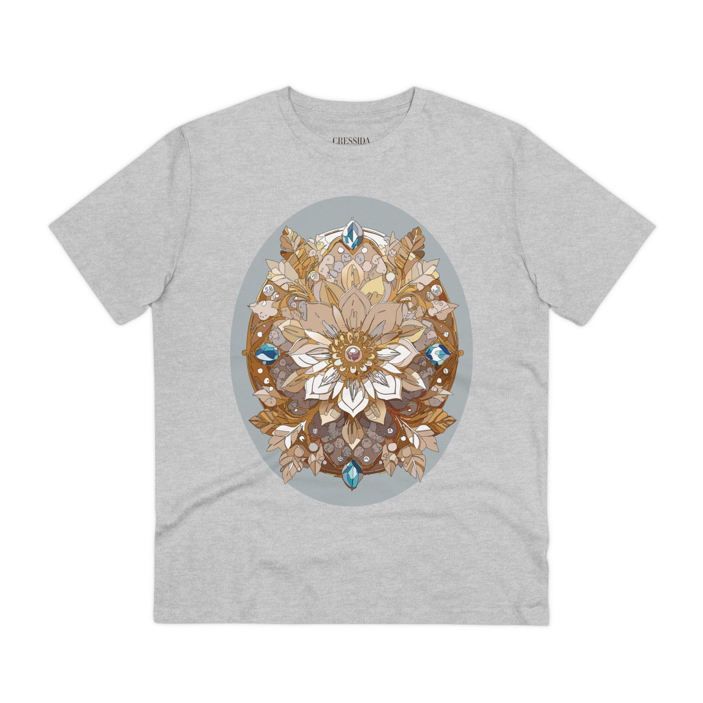 Organic T-shirt with Flower