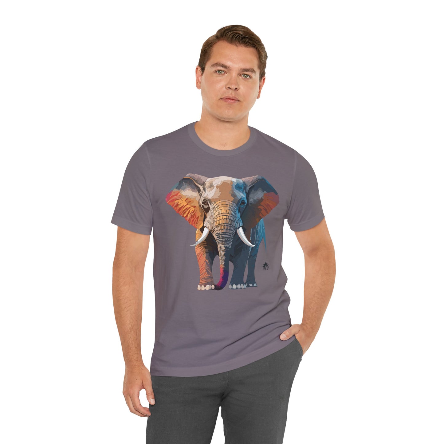 Unisex Animal Shirt, Tee Shirt with Animals, Art Design Tee Shirt, Wild Animals Shirt