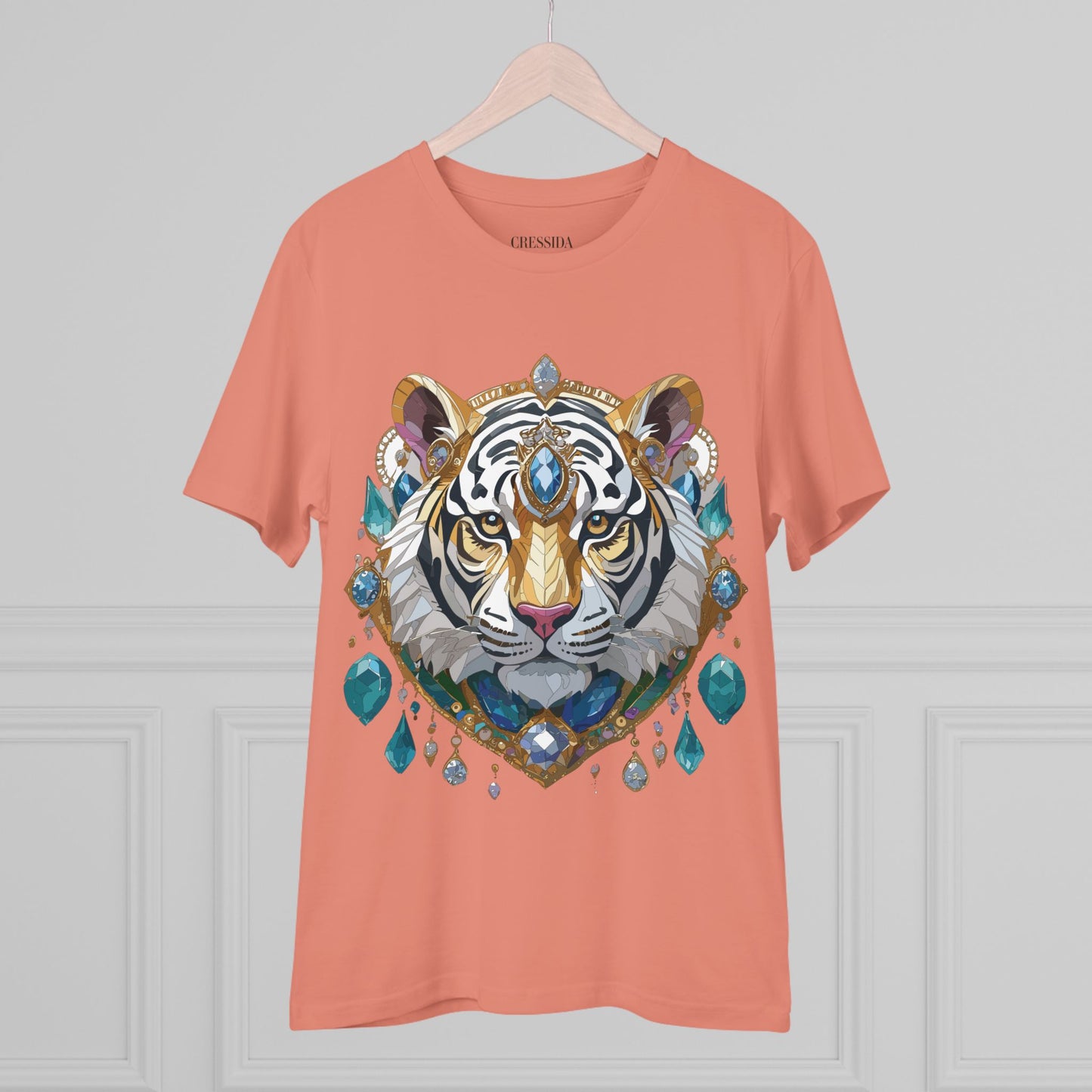 Organic T-shirt with Animals - Tiger