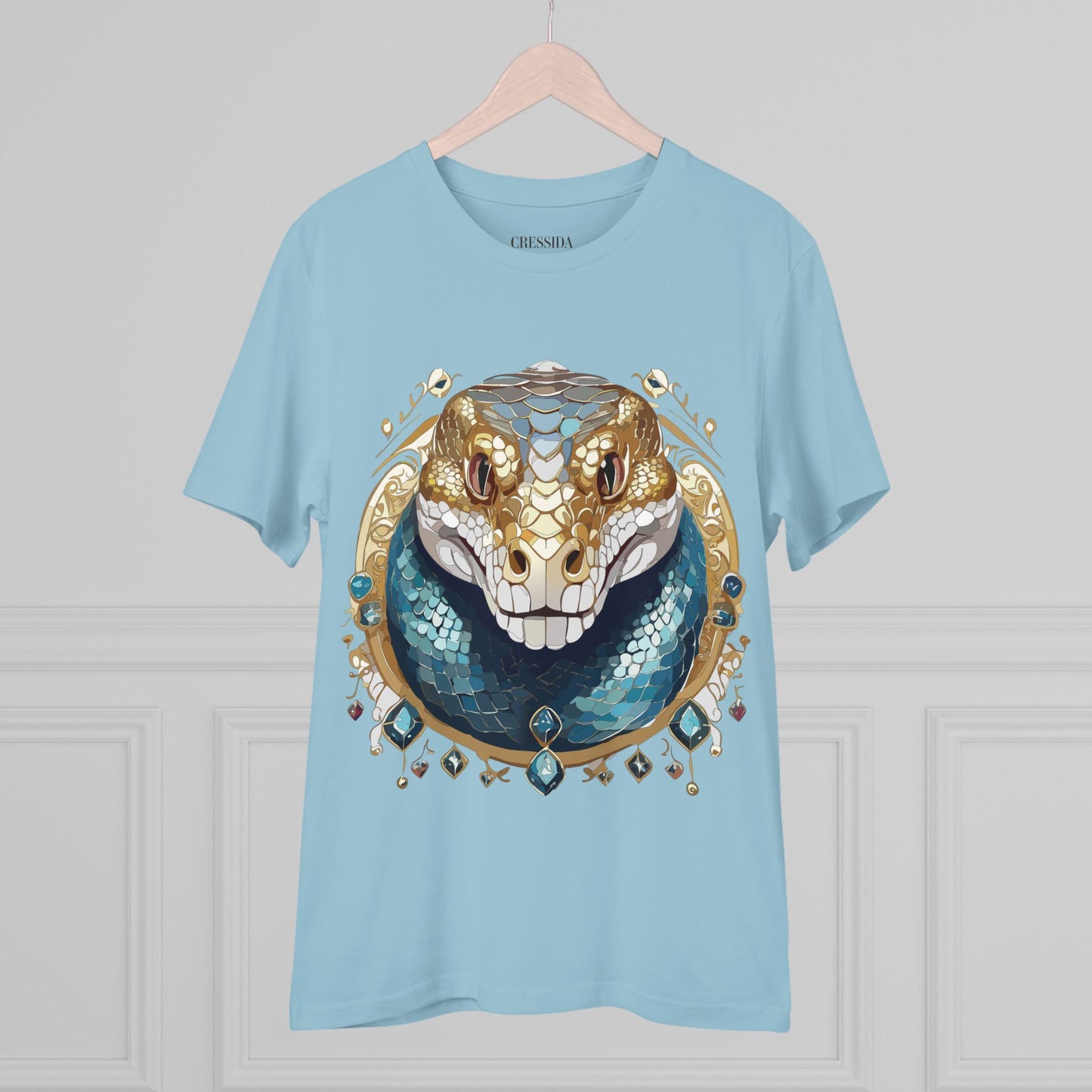 Organic T-shirt with Animals - Python