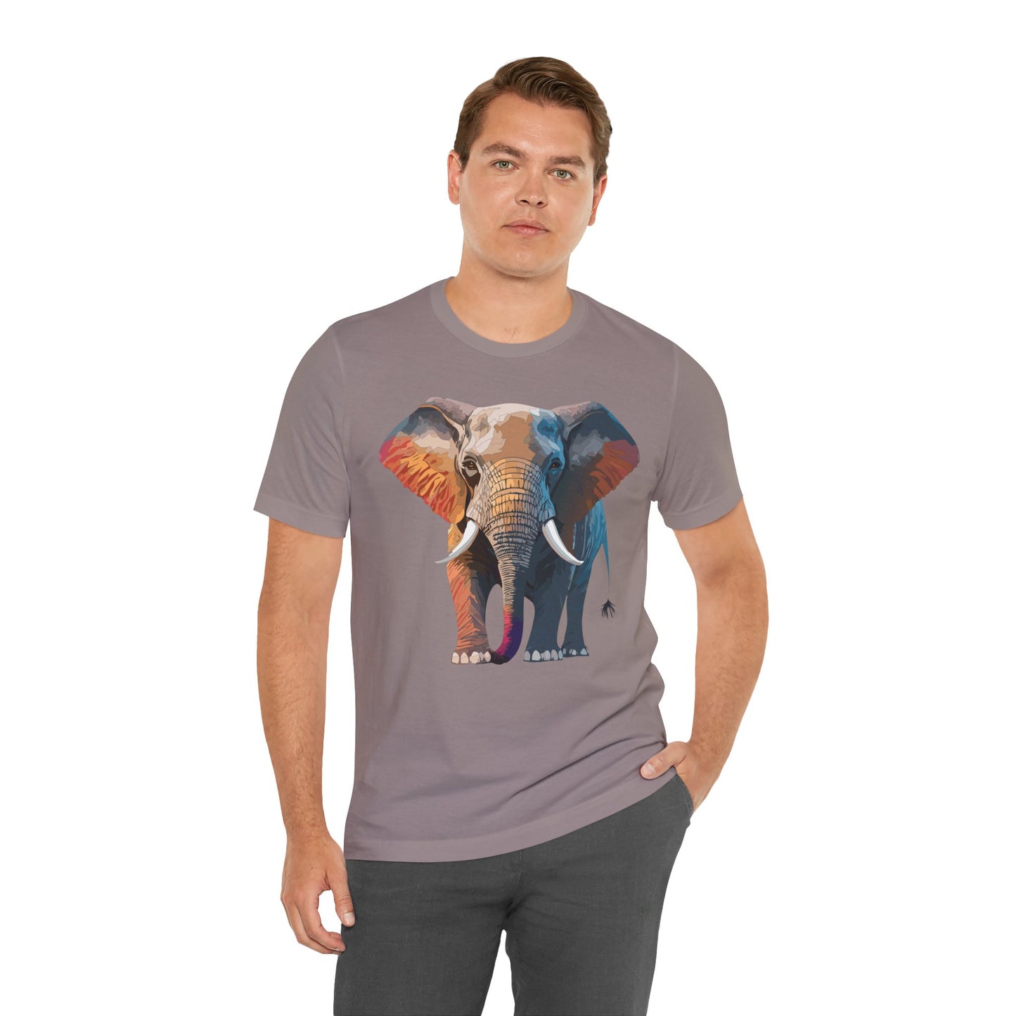 Unisex Animal Shirt, Tee Shirt with Animals, Art Design Tee Shirt, Wild Animals Shirt