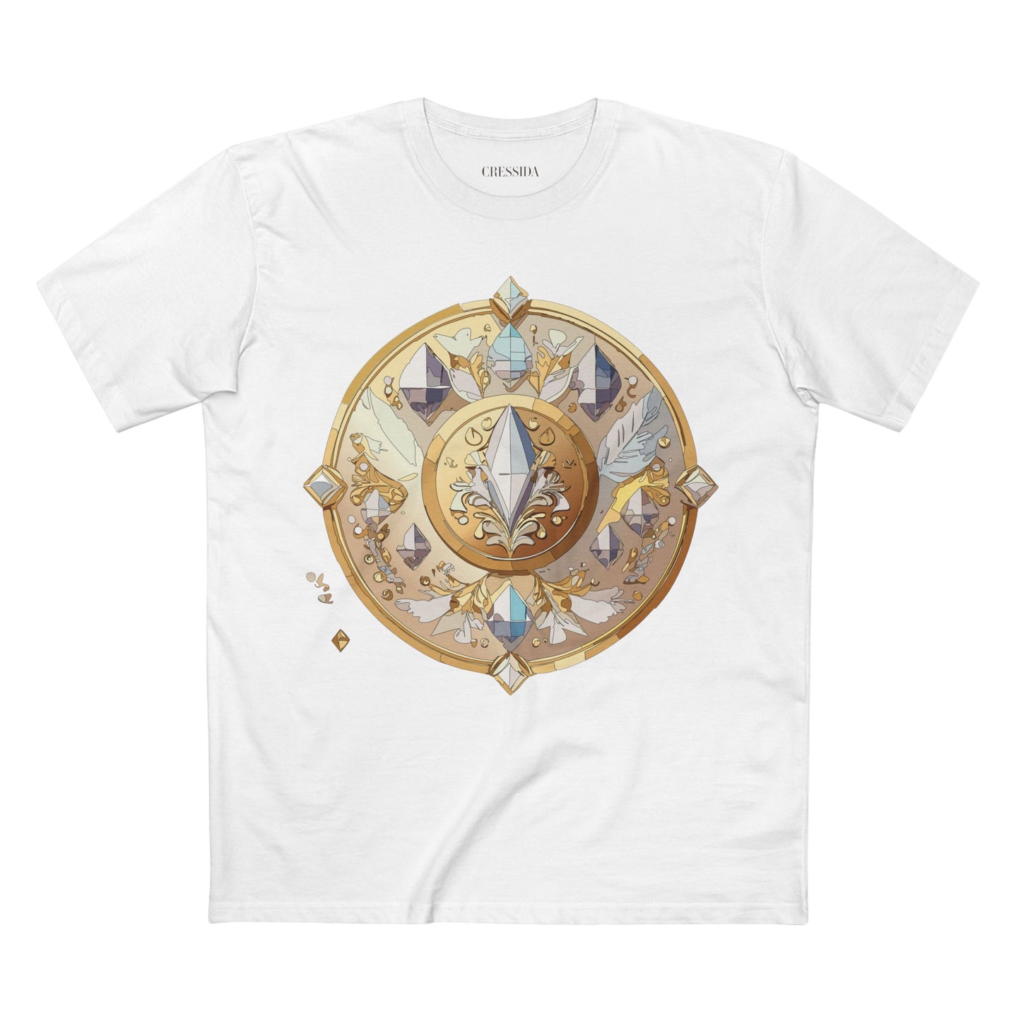 Medallion Shirt, Shirt with Medallion, Tee Shirt with Medal