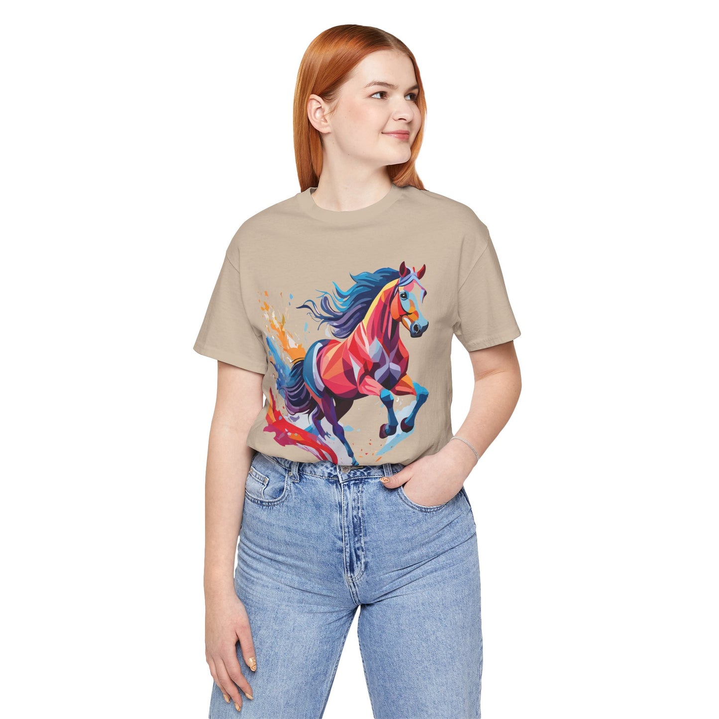 Unisex Animal Shirt, Tee Shirt with Animals, Art Design Tee Shirt, Wild Animals Shirt