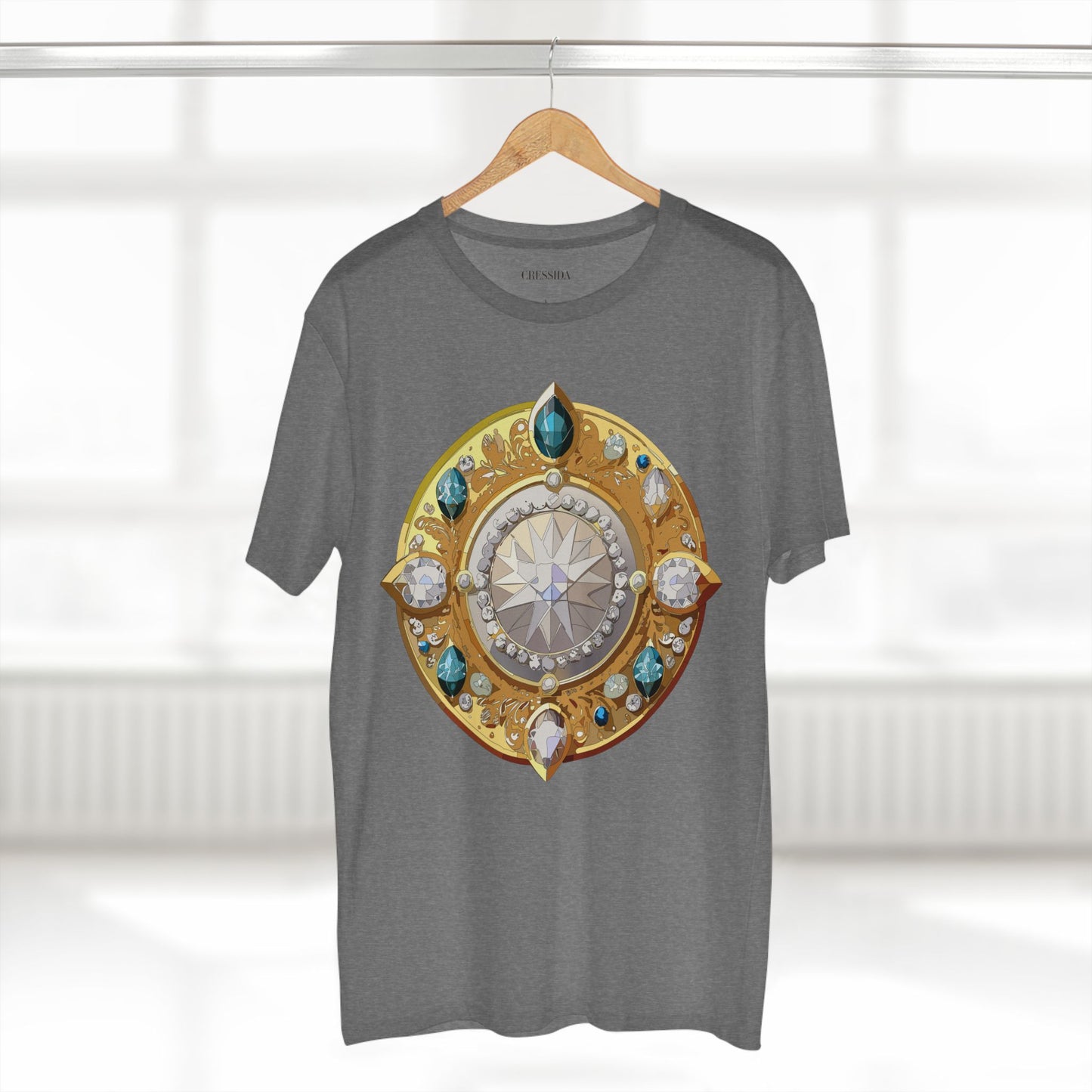 Medallion Shirt, Shirt with Medallion, Tee Shirt with Medal