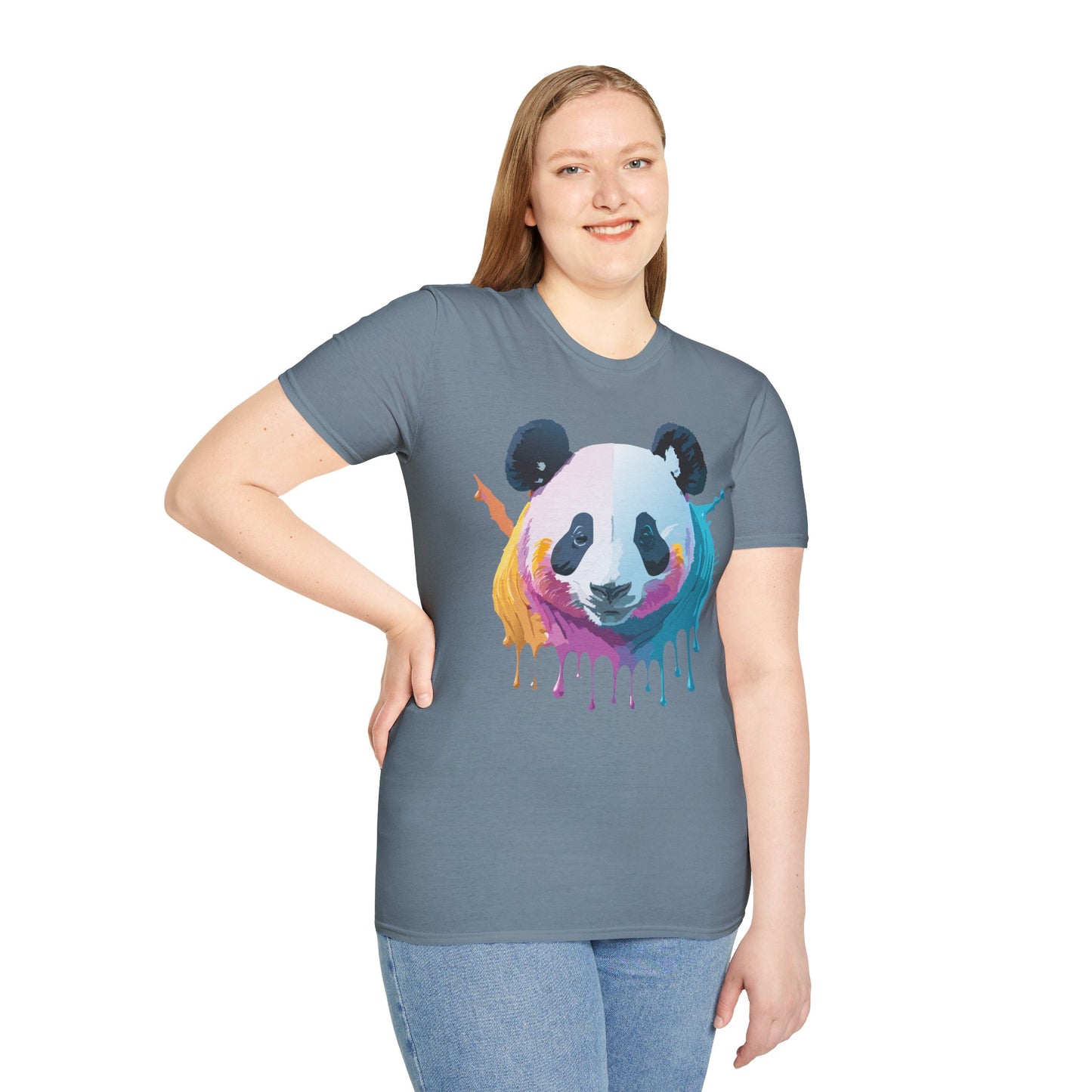 Panda Shirt, T Shirt with Panda, Animal Shirt, Tee Shirt with Animals