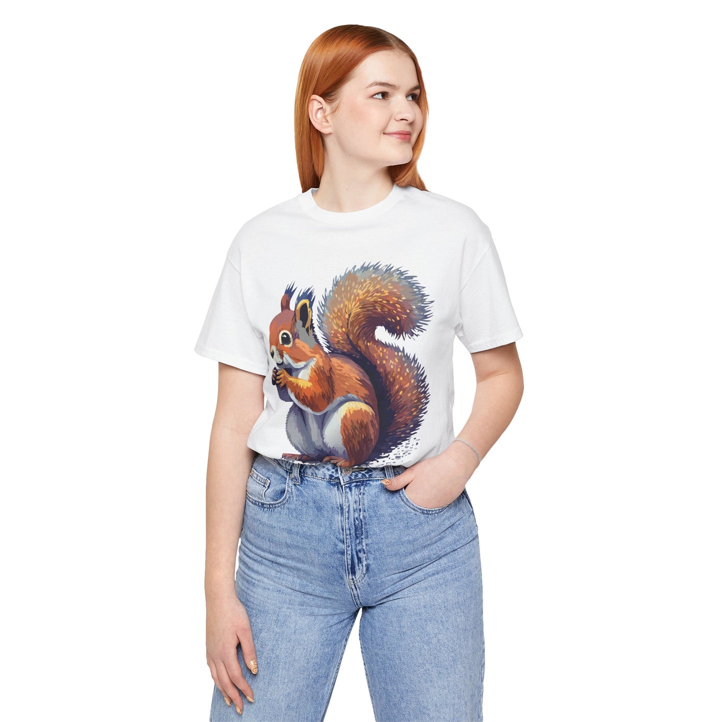 Unisex Animal Shirt, Tee Shirt with Animals, Art Design Tee Shirt, Wild Animals Shirt