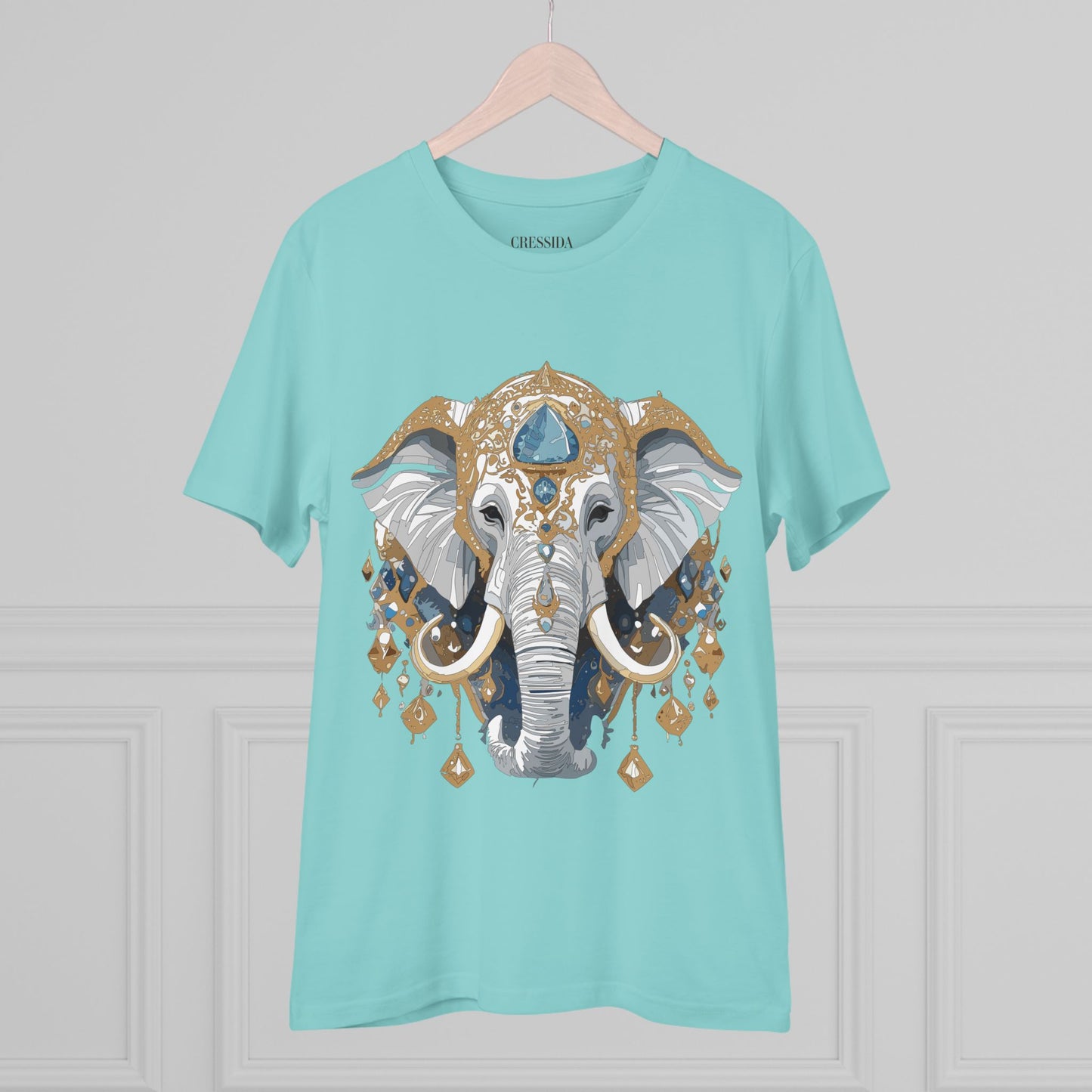 Organic T-shirt with Animals - Elephant