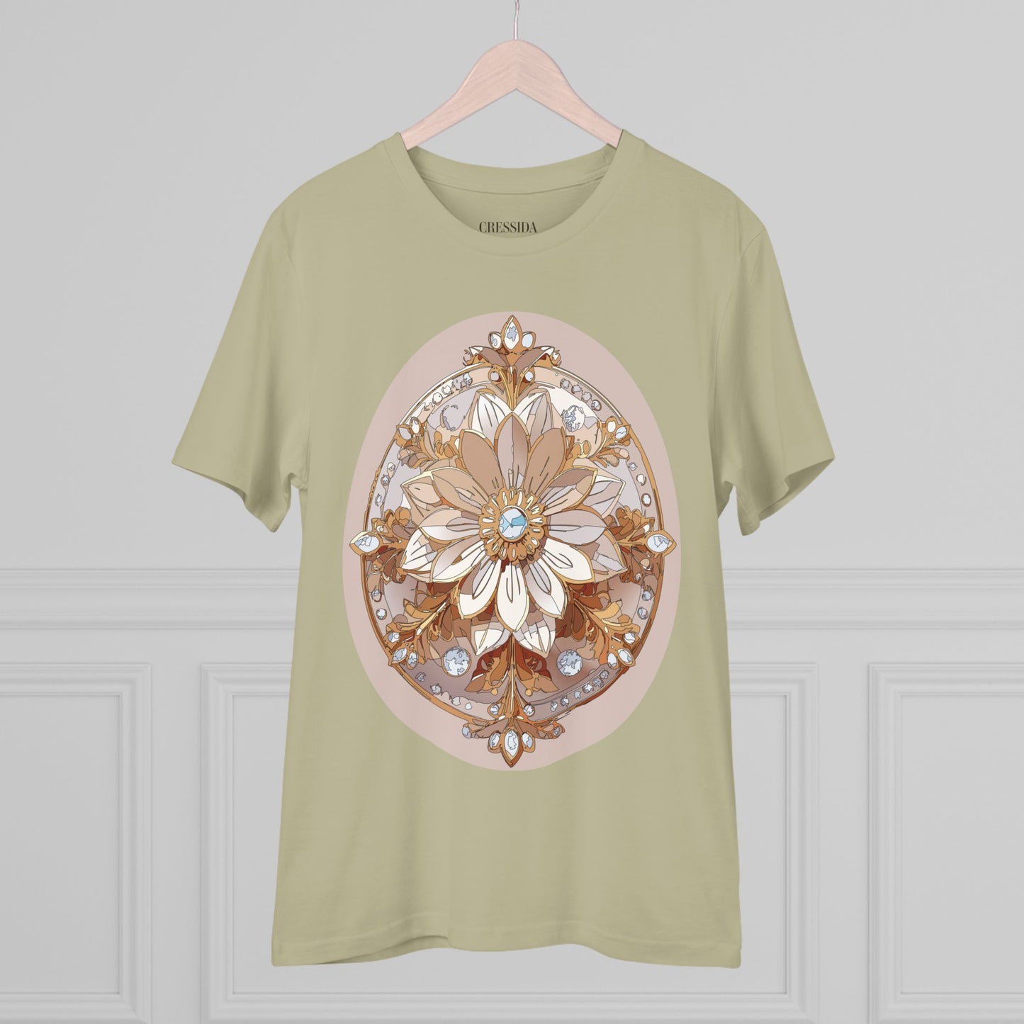 Organic T-shirt with Flower