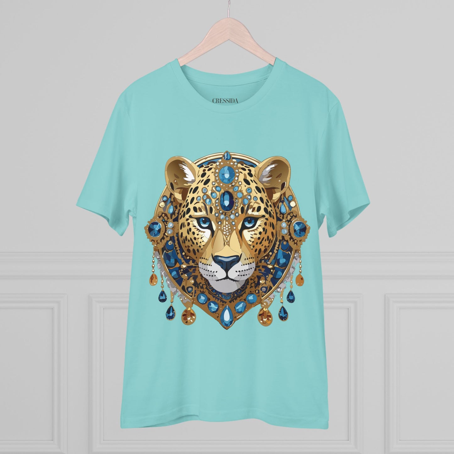 Organic T-shirt with Animals - Cheetah