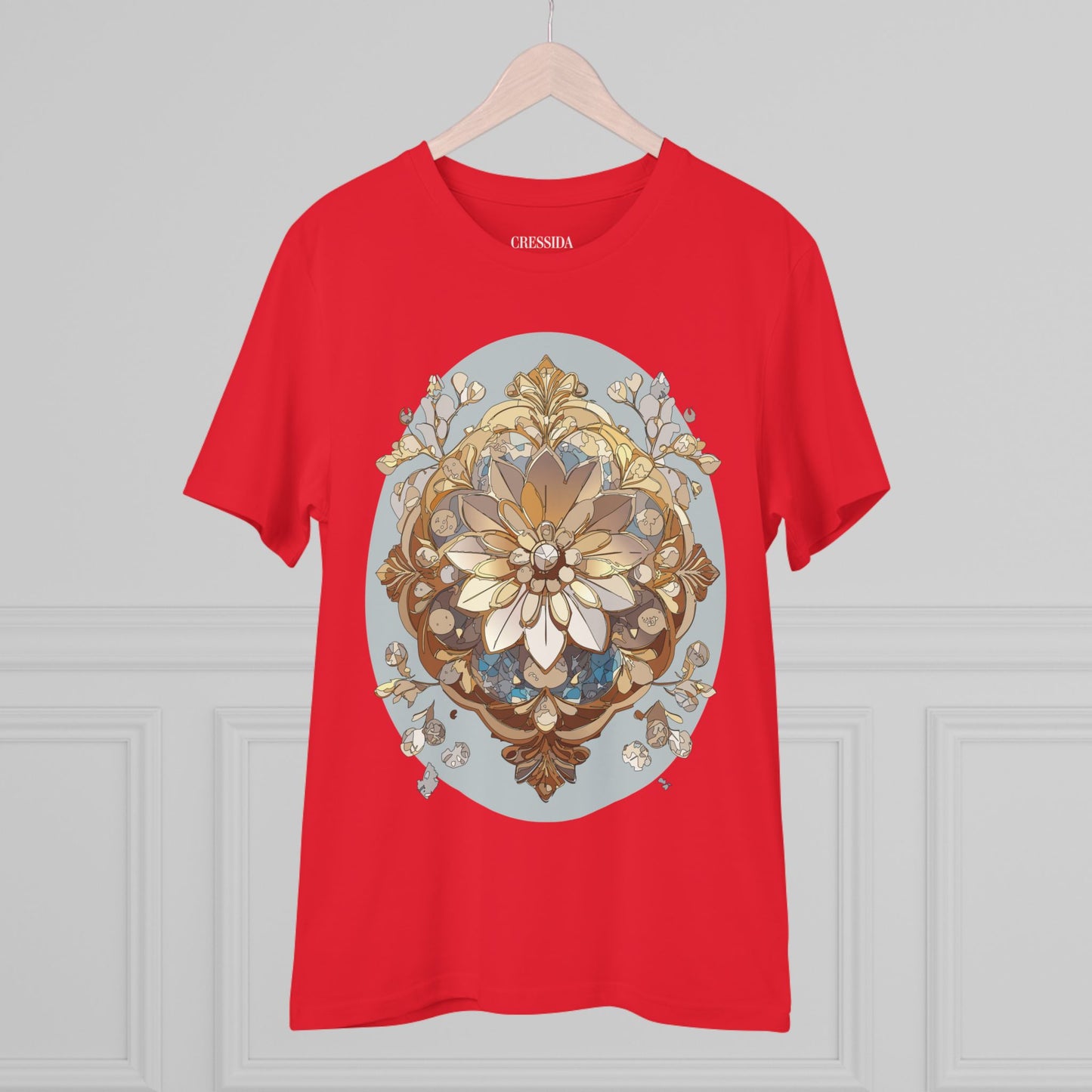 Organic T-shirt with Flower