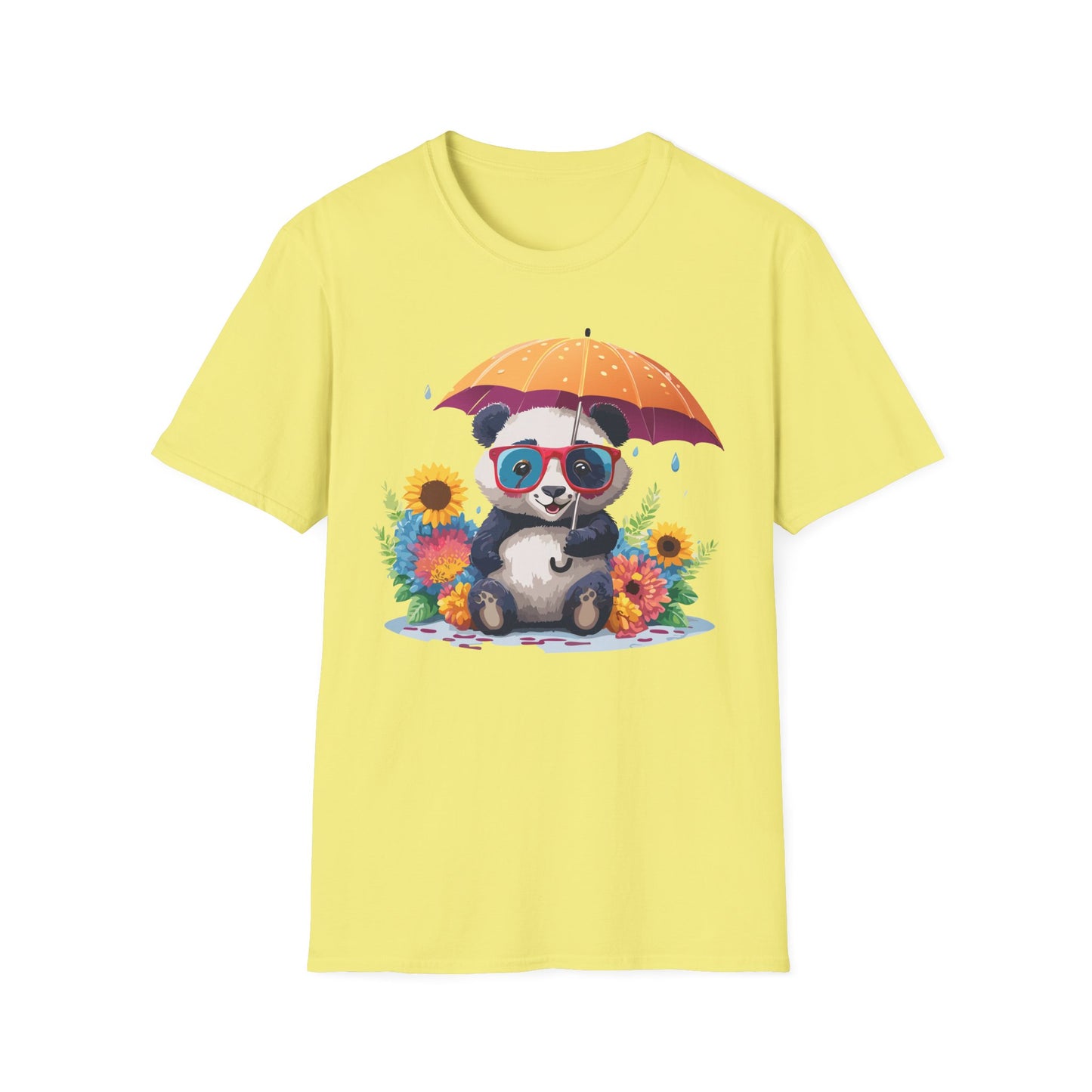 Panda Shirt, T Shirt with Panda, Animal Shirt, Tee Shirt with Animals
