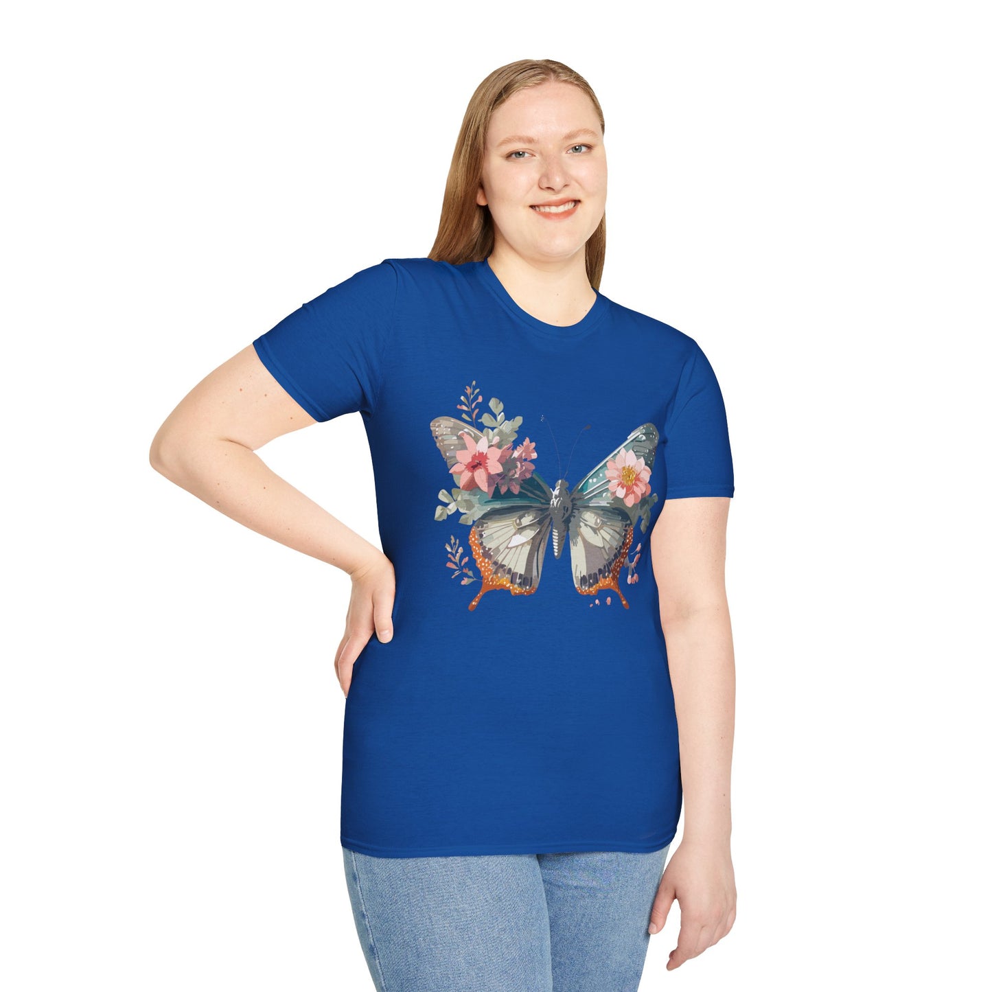 Butterfly Shirt, T Shirt with Butterfly, Monarch Shirt