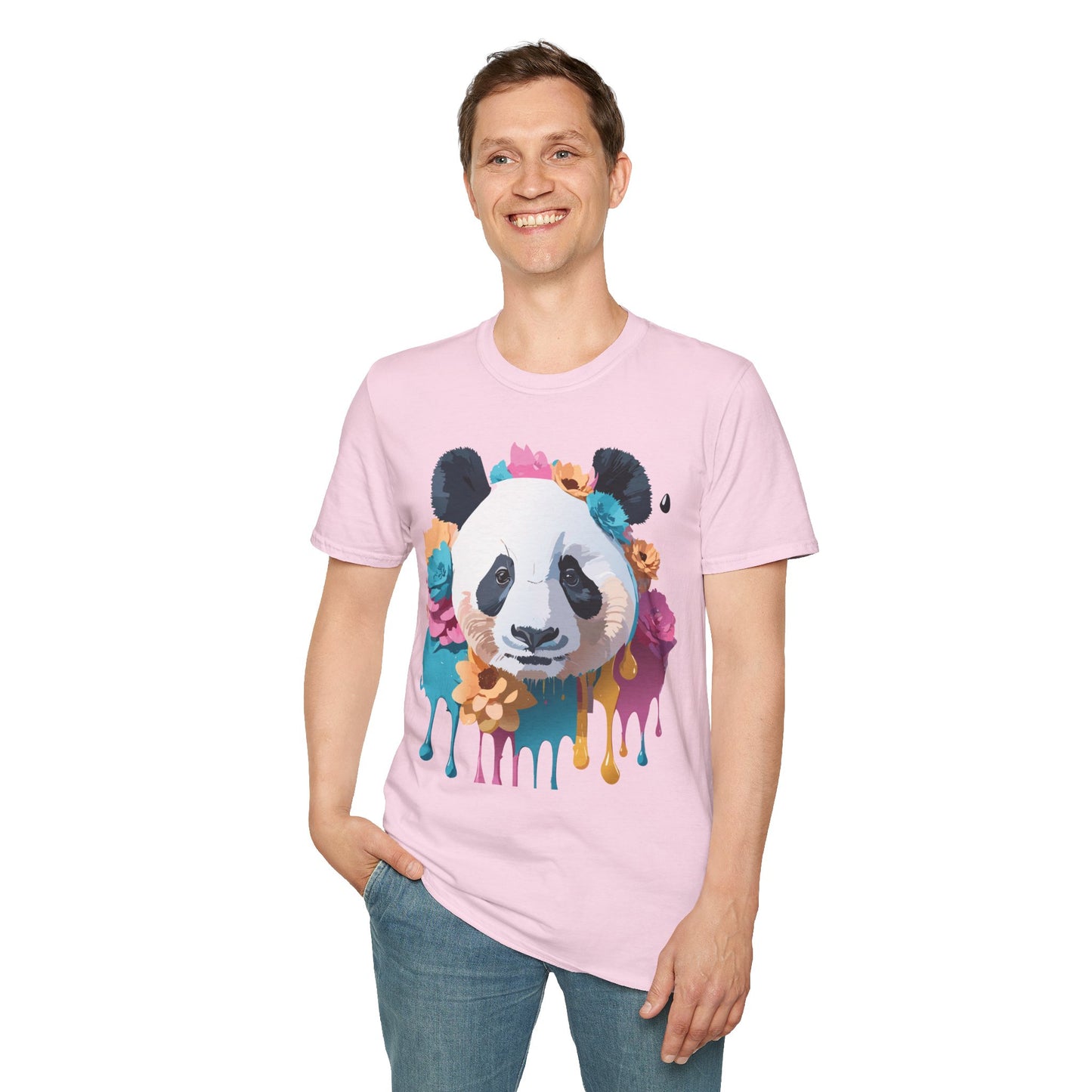 Panda Shirt, T Shirt with Panda, Animal Shirt, Tee Shirt with Animals