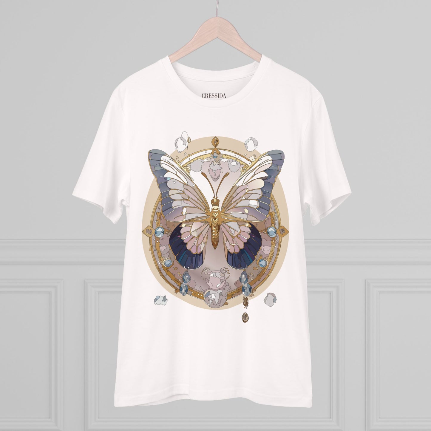 Bio-T-Shirt mit Schmetterling