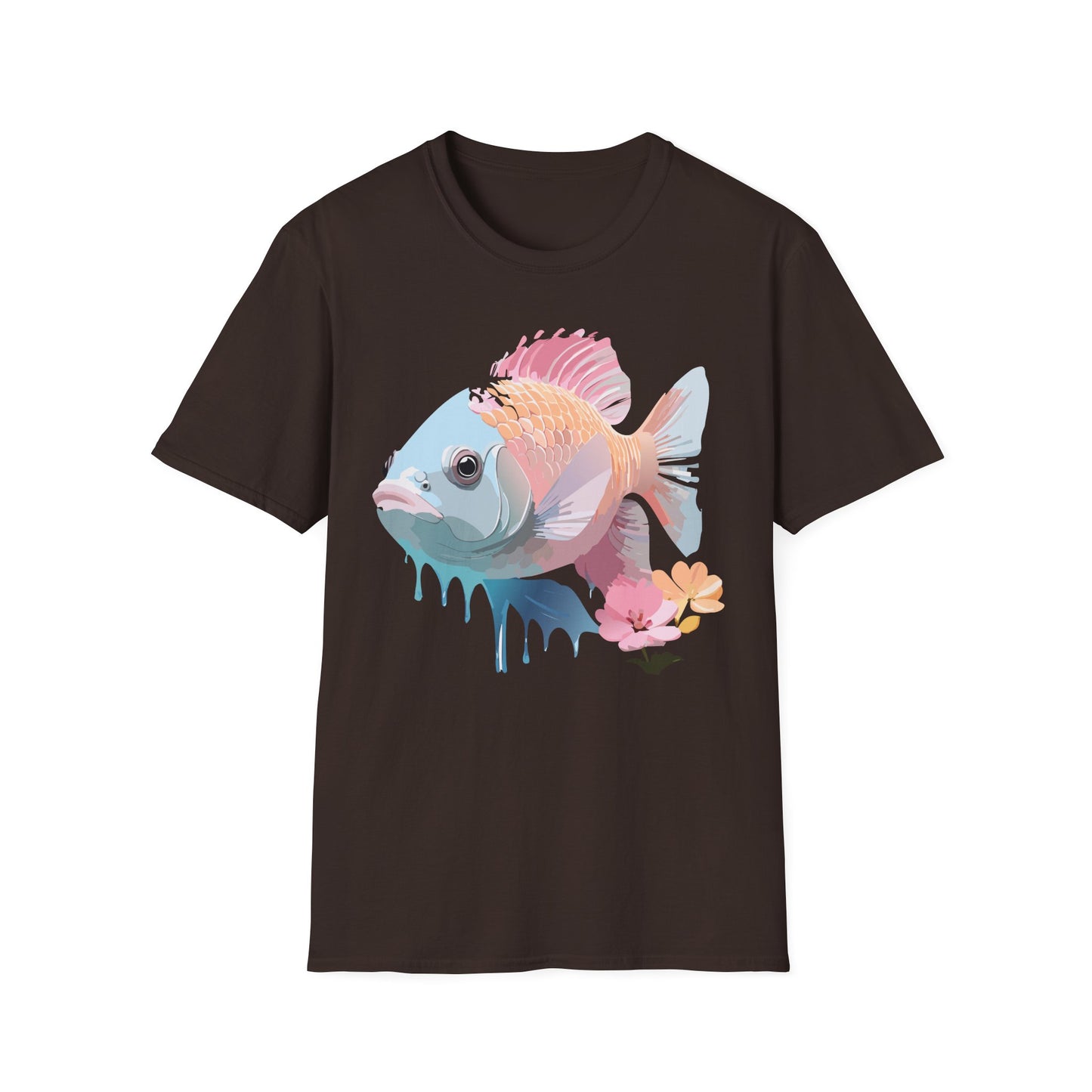 Copy of Fish Art Design Shirt, T Shirt with Fish, Graphic Shirt, Tee Shirt with Graphic Design, Shirt with Fish Graphic Art