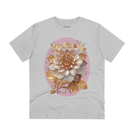 Organic T-shirt with Flower