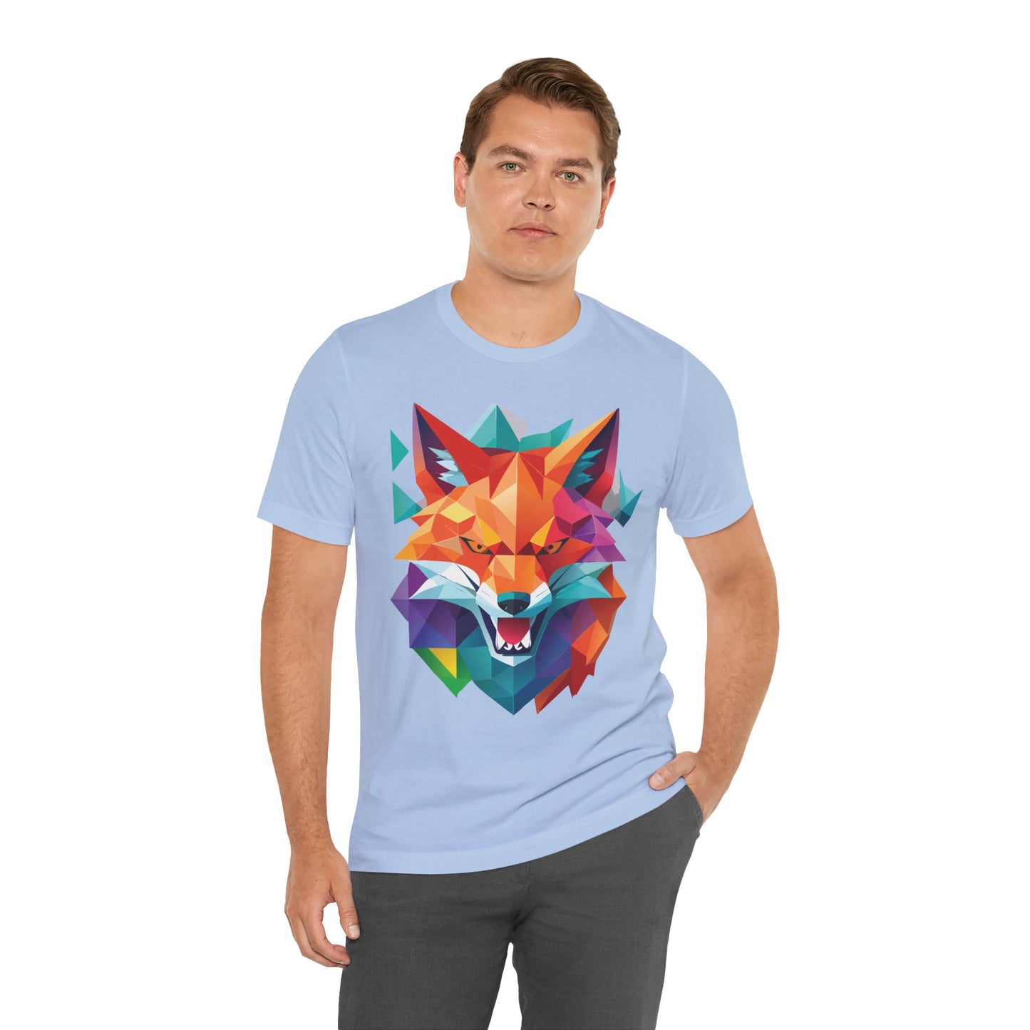 Unisex Animal Shirt, Tee Shirt with Animals, Art Design Tee Shirt, Wild Animals Shirt