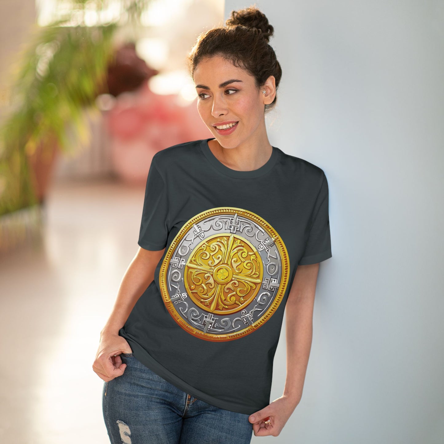 Organic T-shirt with Coin