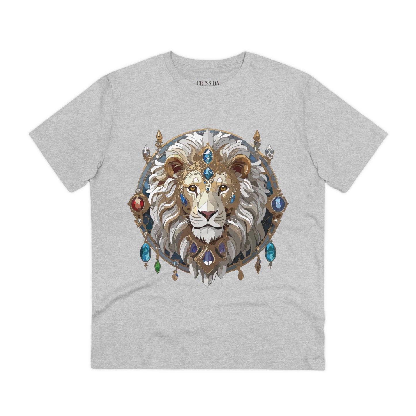 Organic T-shirt with Animals - Lion