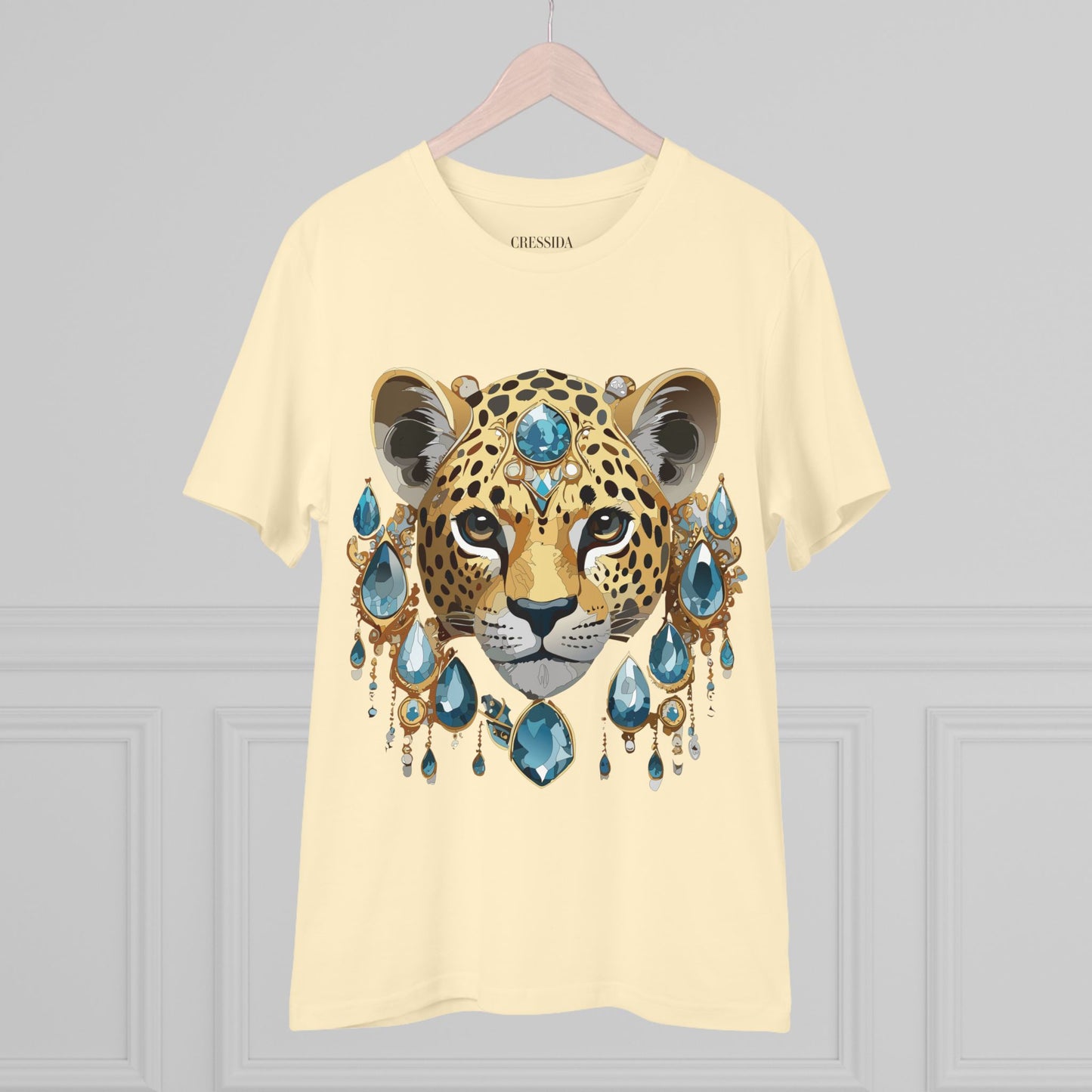 Organic T-shirt with Animals - Cheetah