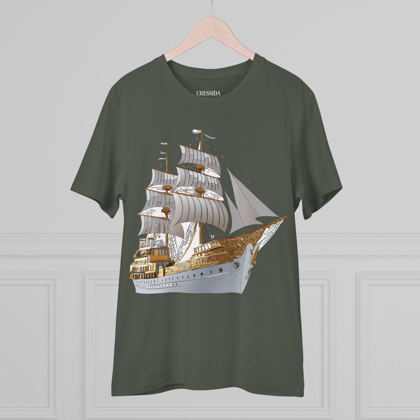 Organic T-shirt with Ship