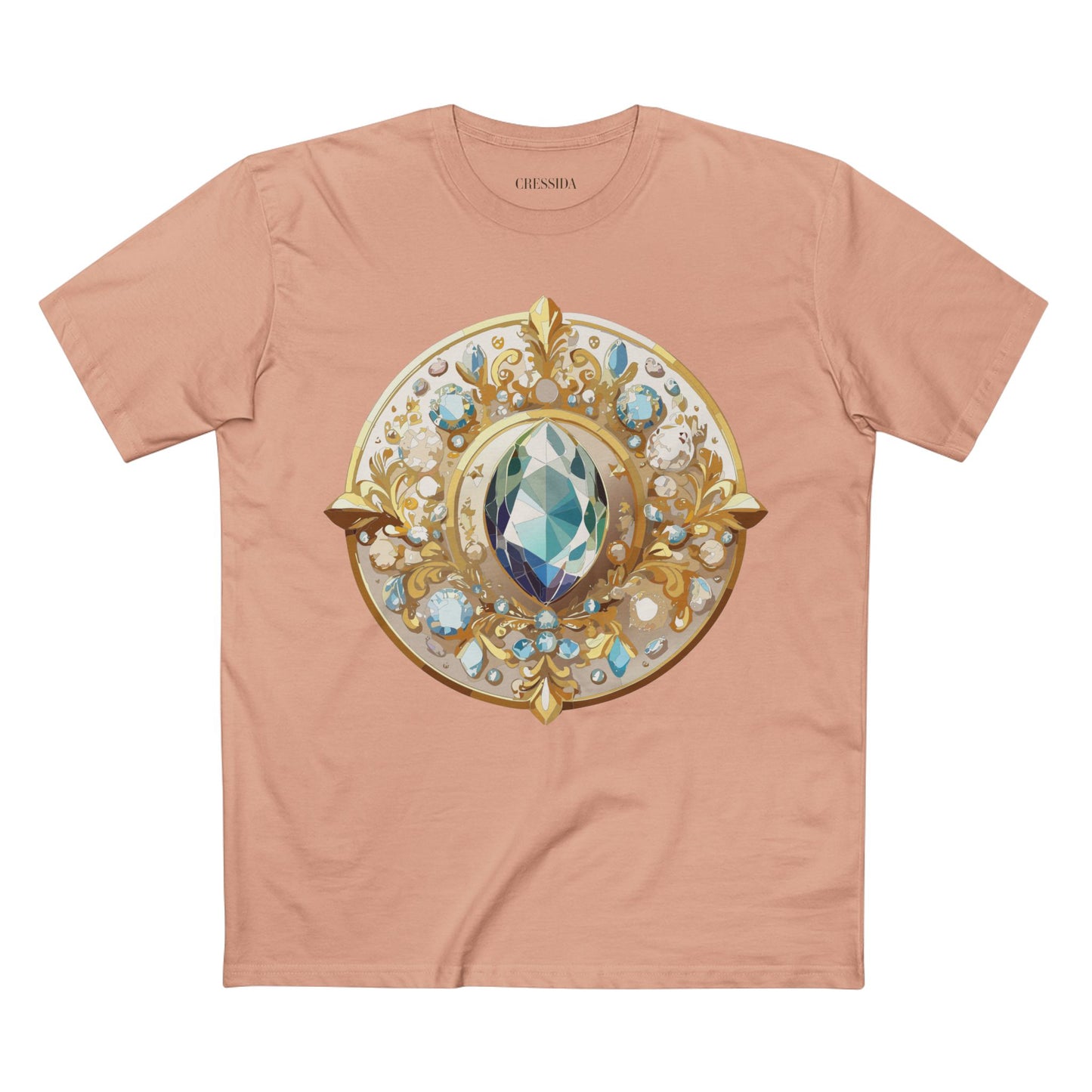 Medallion Shirt, Shirt with Medallion, Tee Shirt with Medal