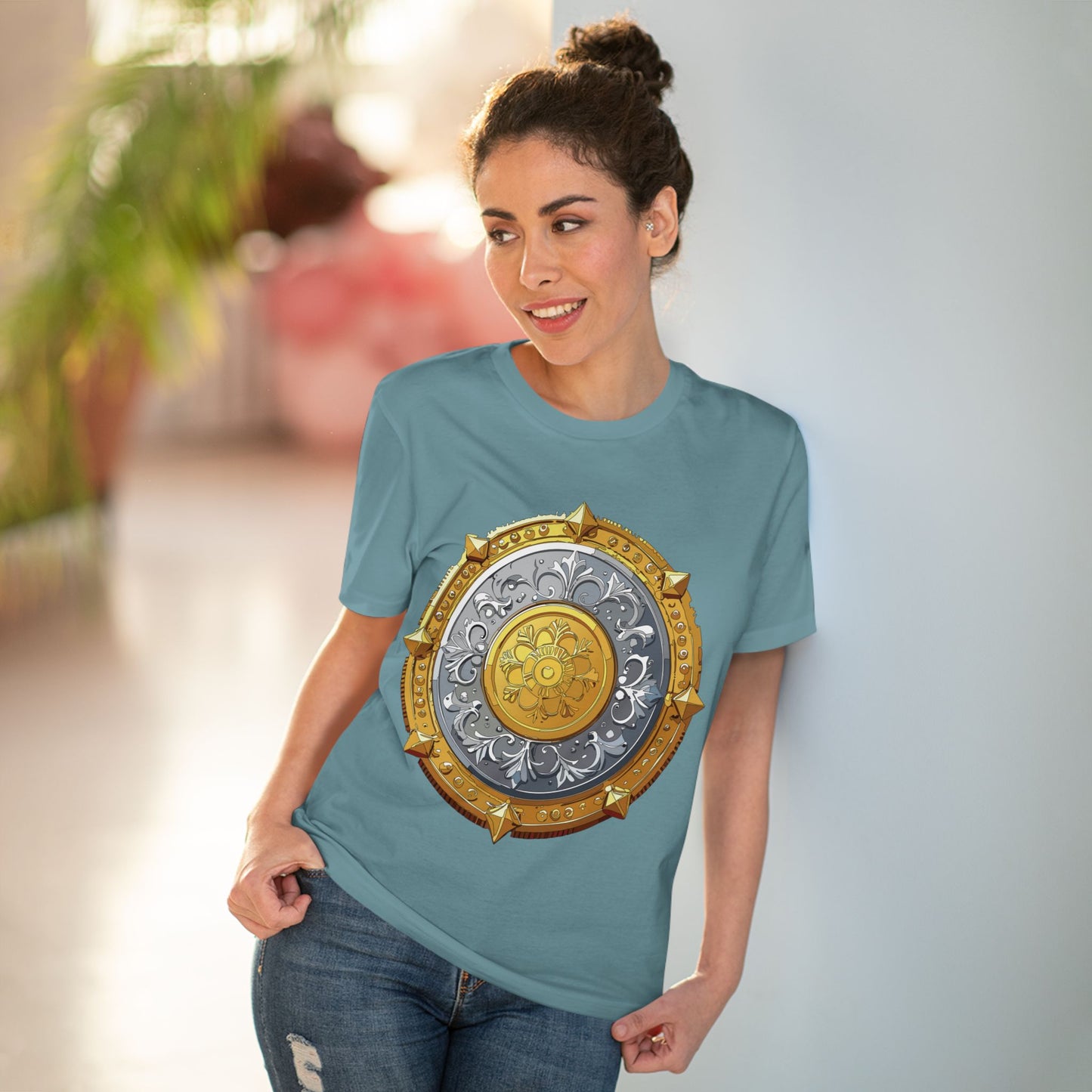 Organic T-shirt with Coin