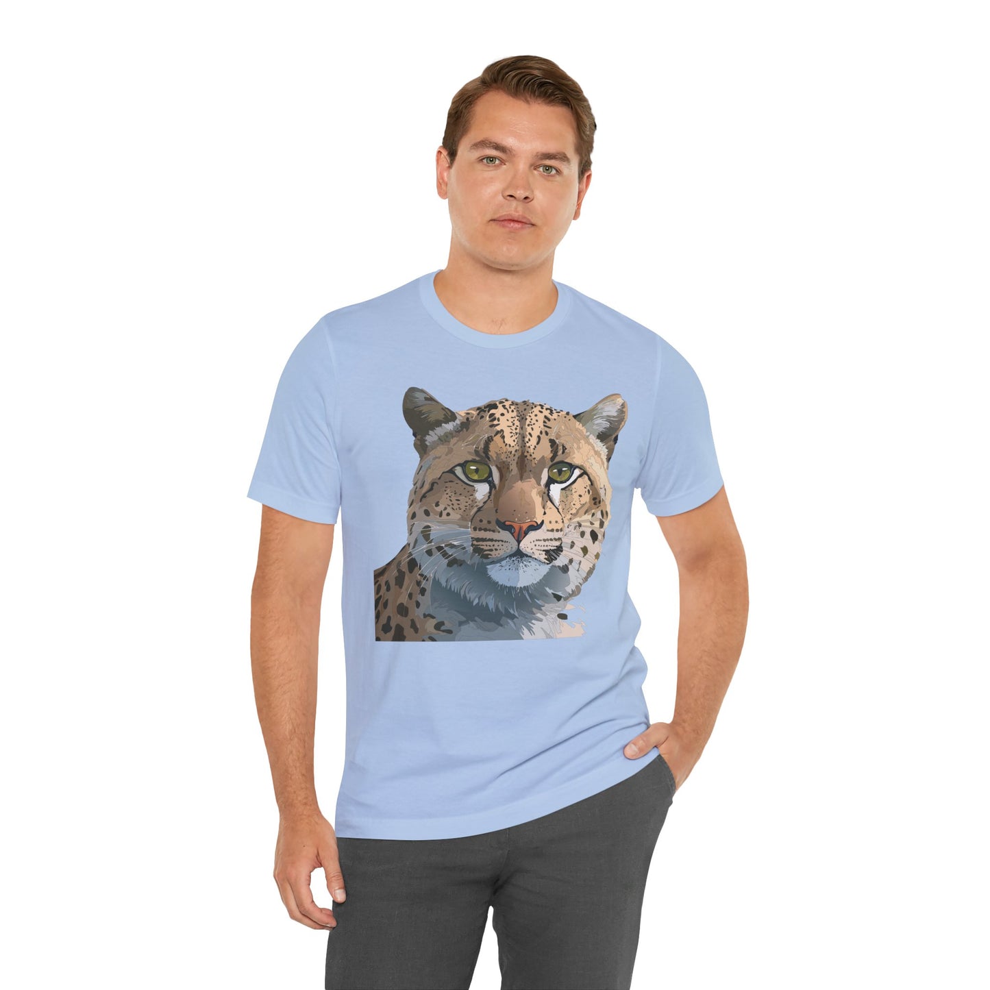 Unisex Animal Shirt, Tee Shirt with Animals, Art Design Tee Shirt, Wild Animals Shirt