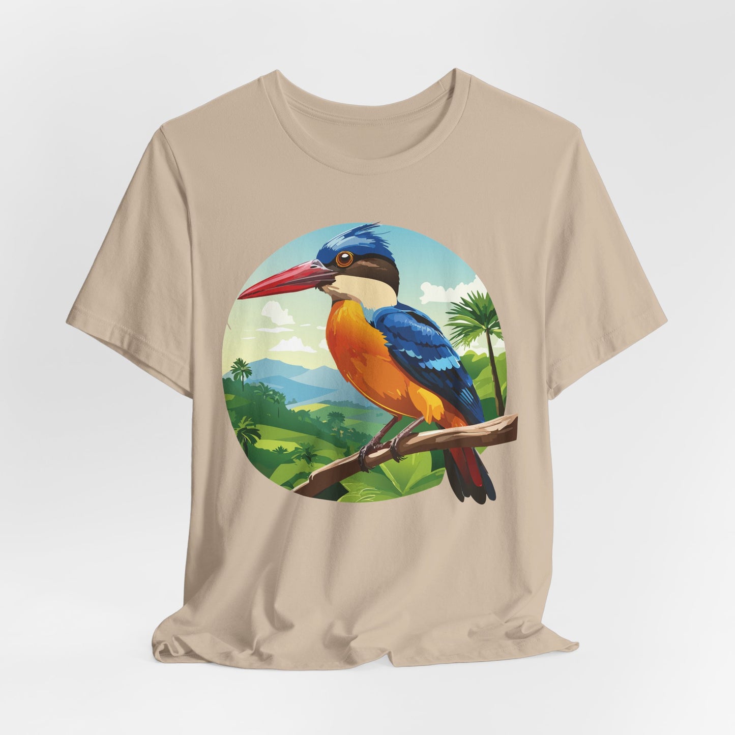 Unisex Animal Shirt, Tee Shirt with Animals, Art Design Tee Shirt, Wild Animals Shirt