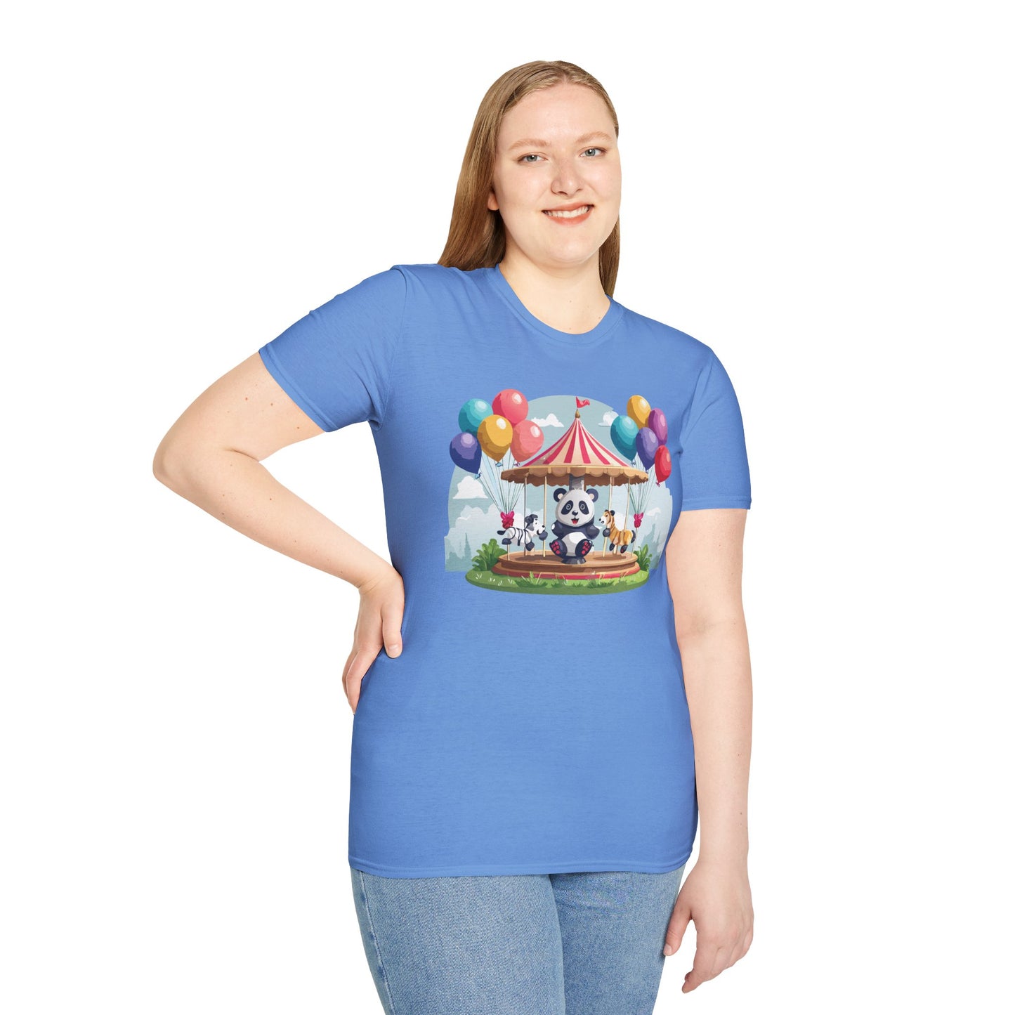 Panda Shirt, T Shirt with Panda, Animal Shirt, Tee Shirt with Animals