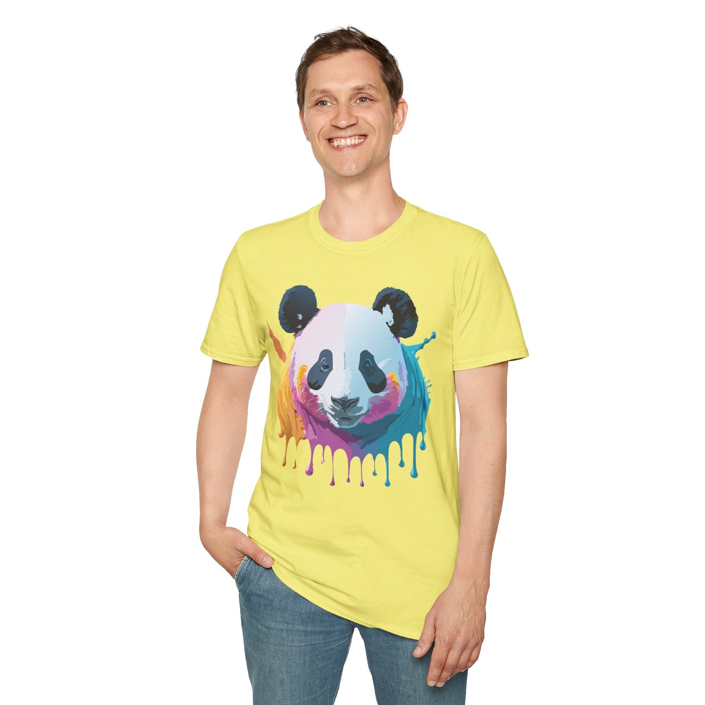 Panda Shirt, T Shirt with Panda, Animal Shirt, Tee Shirt with Animals