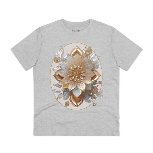 Organic T-shirt with Flower