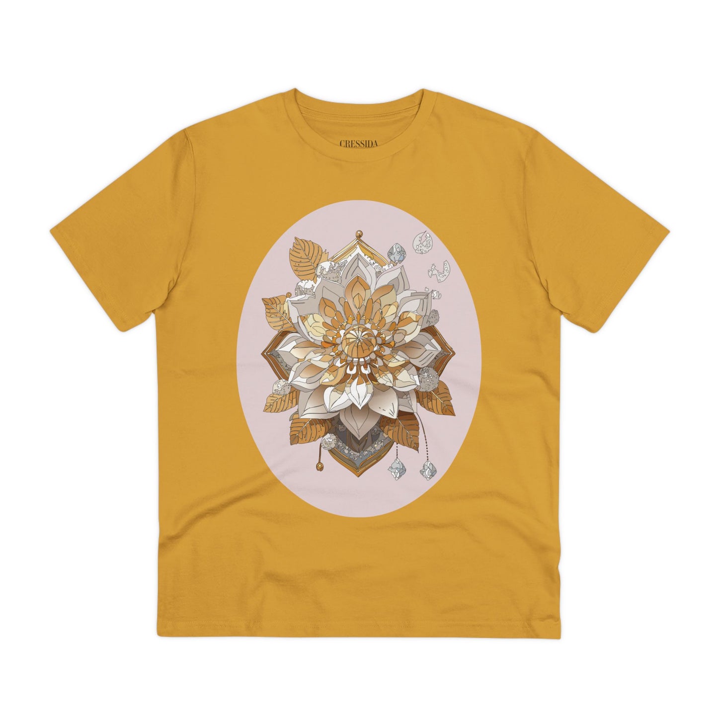 Organic T-shirt with Flower