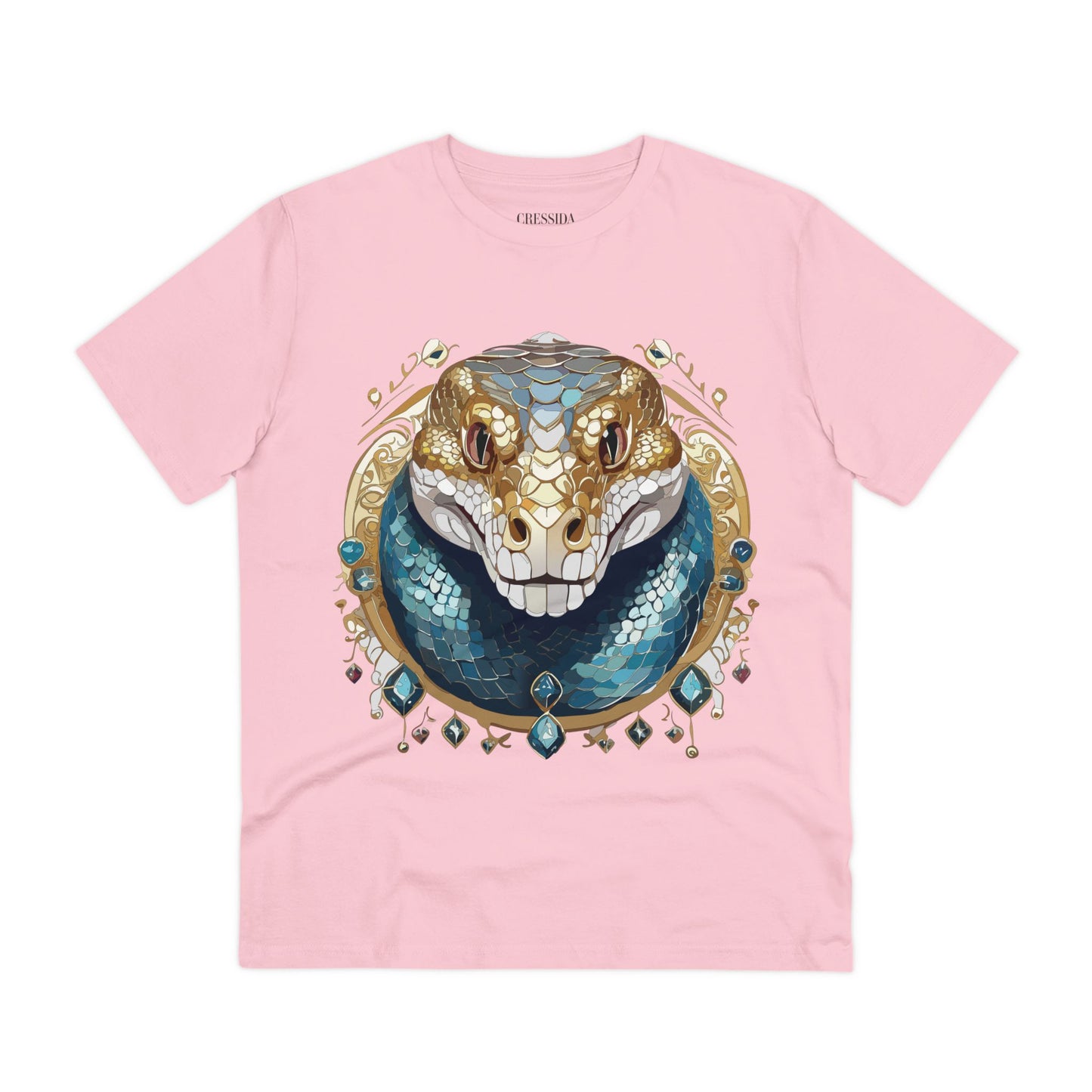 Organic T-shirt with Animals - Python