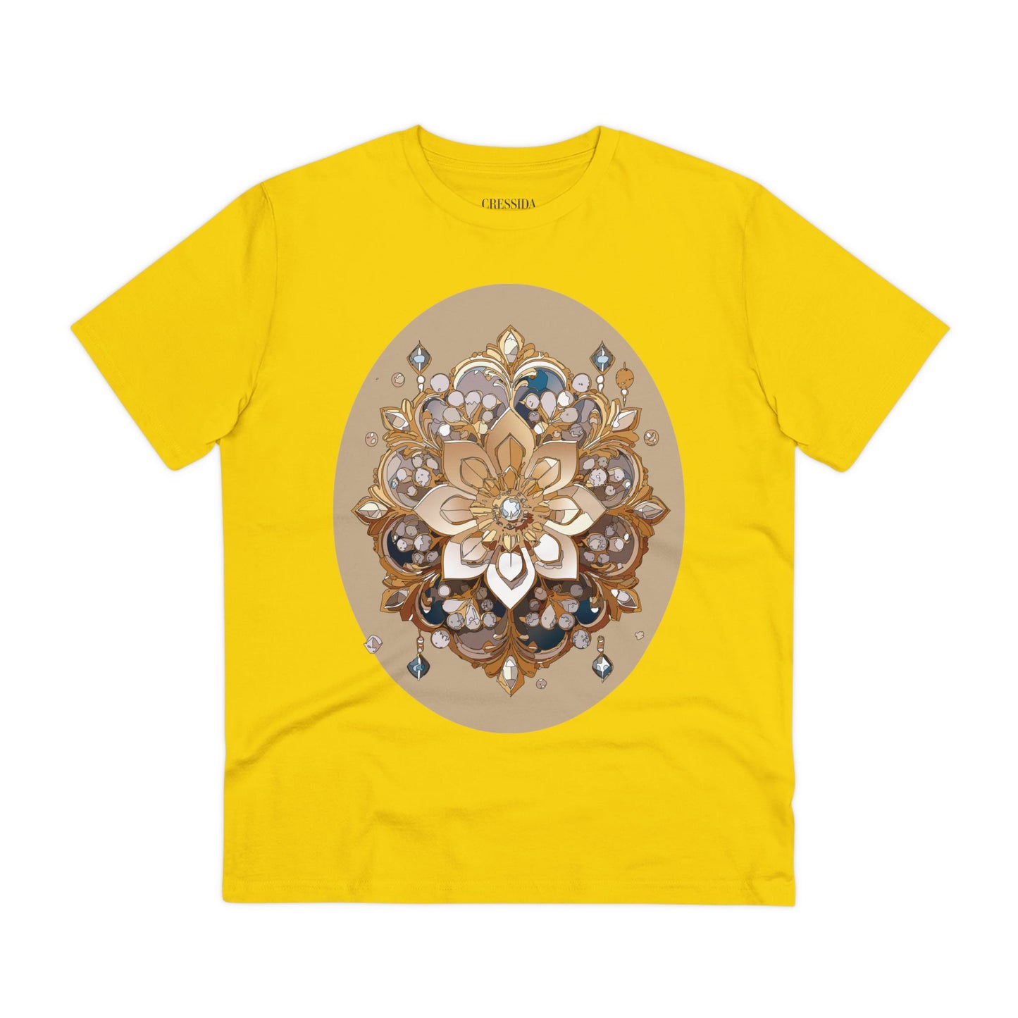 Organic T-shirt with Flower