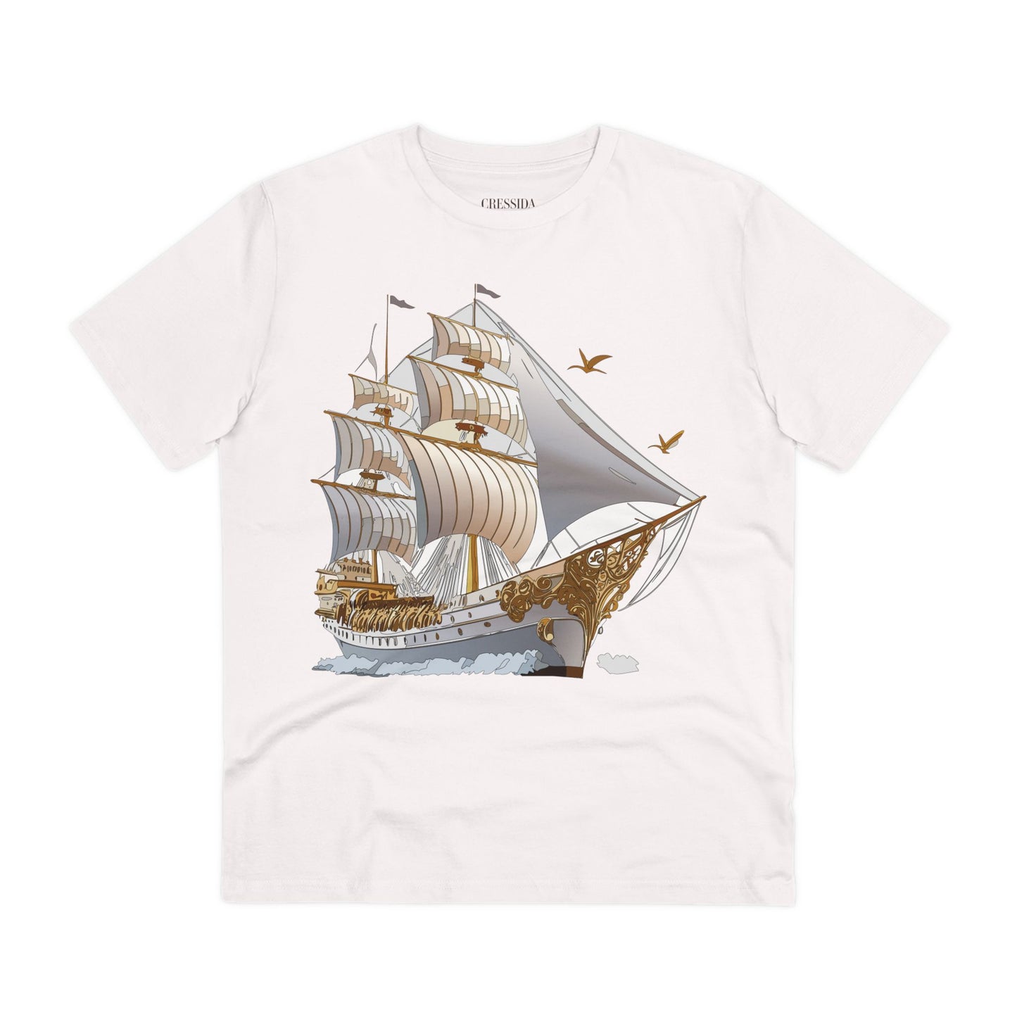 Organic T-shirt with Ship