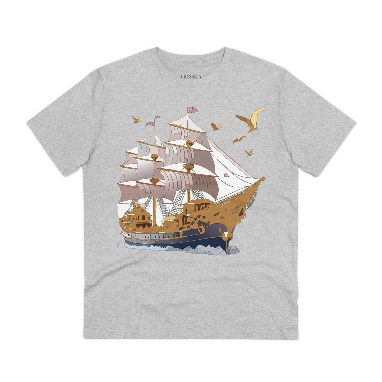 Organic T-shirt with Ship