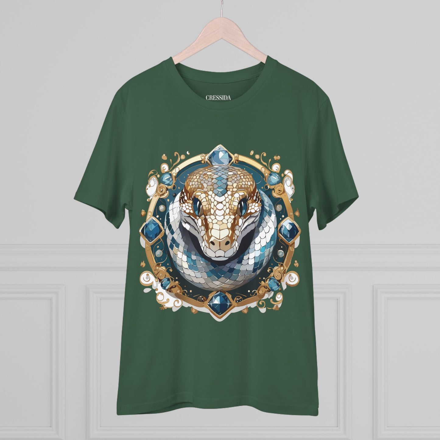 Organic T-shirt with Animals - Python