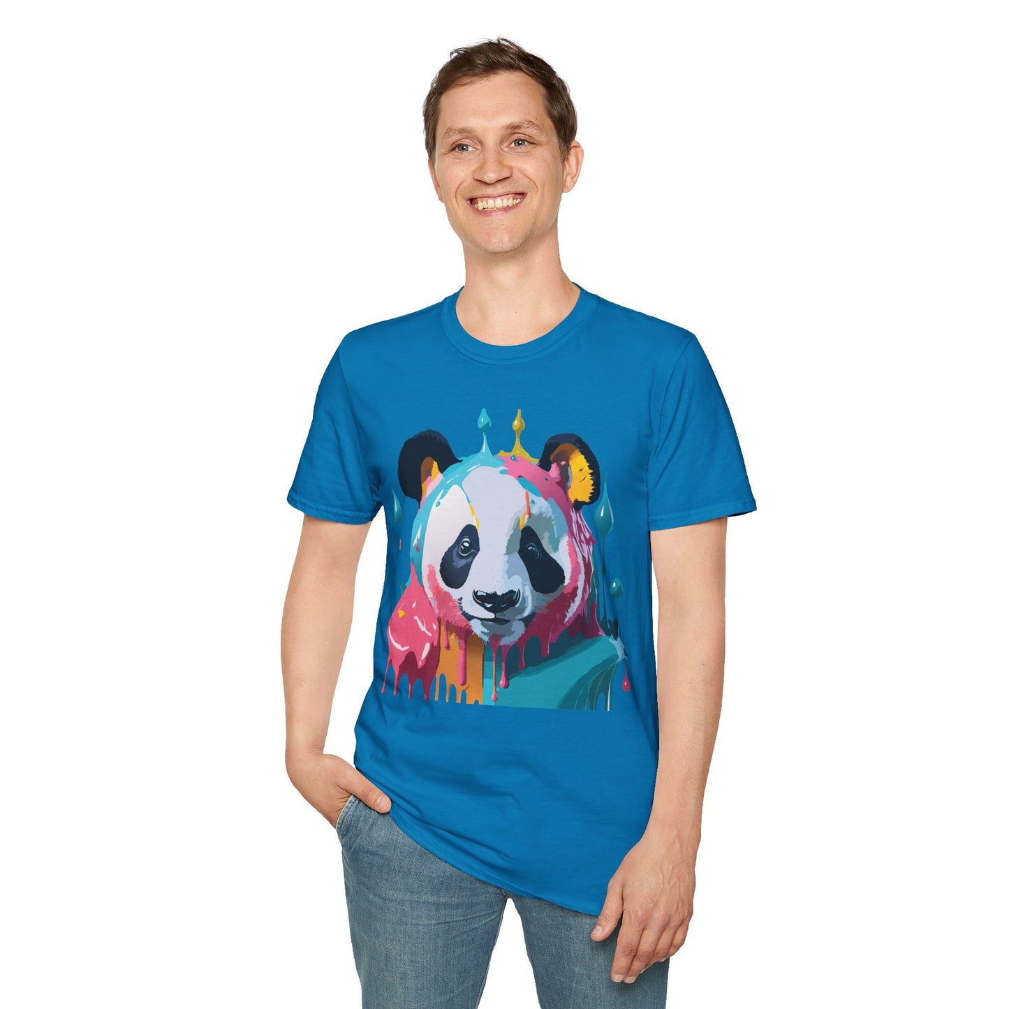Panda Shirt, T Shirt with Panda, Animal Shirt, Tee Shirt with Animals