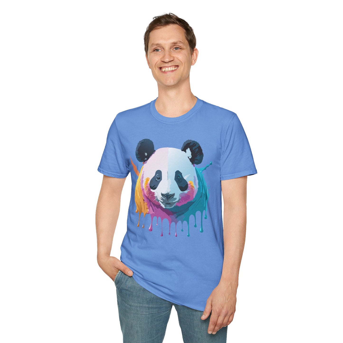 Panda Shirt, T Shirt with Panda, Animal Shirt, Tee Shirt with Animals